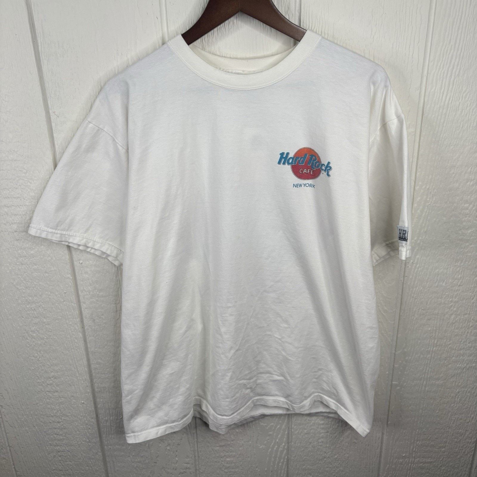 Hard Rock Cafe Vintage 90’s White New York Hard Rock Tee Size X-Large Size US XL / EU 56 / 4 - 2 Thumbnail