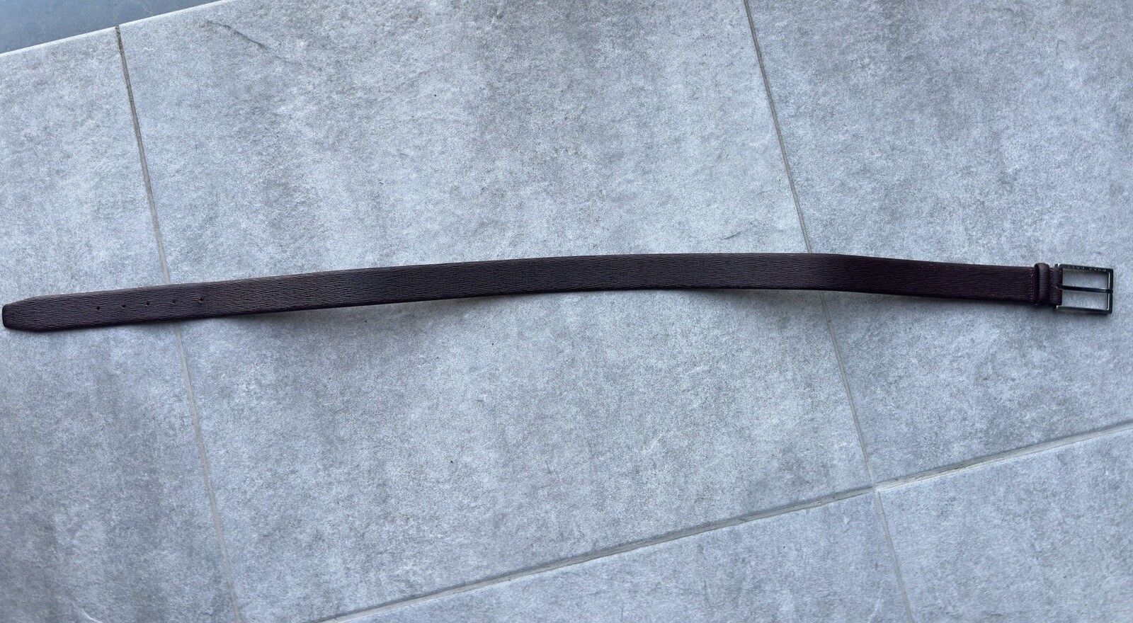 Hugo Boss Hugo Boss Mens Cowskin Handmade Belt Brown 90-34 Size 34 - 4 Thumbnail