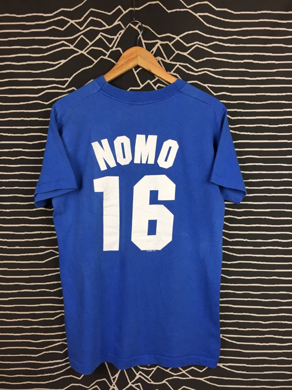 MLB Vtg 1995 Majestic Los Angeles Dodgers MLB Hideo Nomo Tee Size US M / EU 48-50 / 2 - 10 Thumbnail
