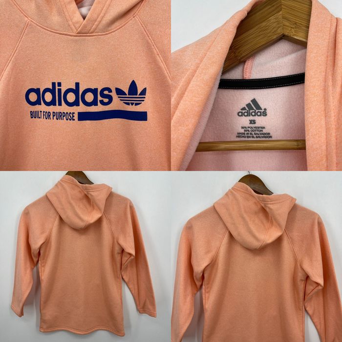 Salmon adidas online hoodie