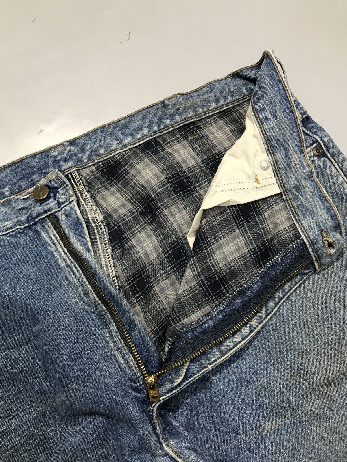 Carhartt Vintage carhartt B172 DST blanket line denim Size US 40 / EU 56 - 6 Thumbnail