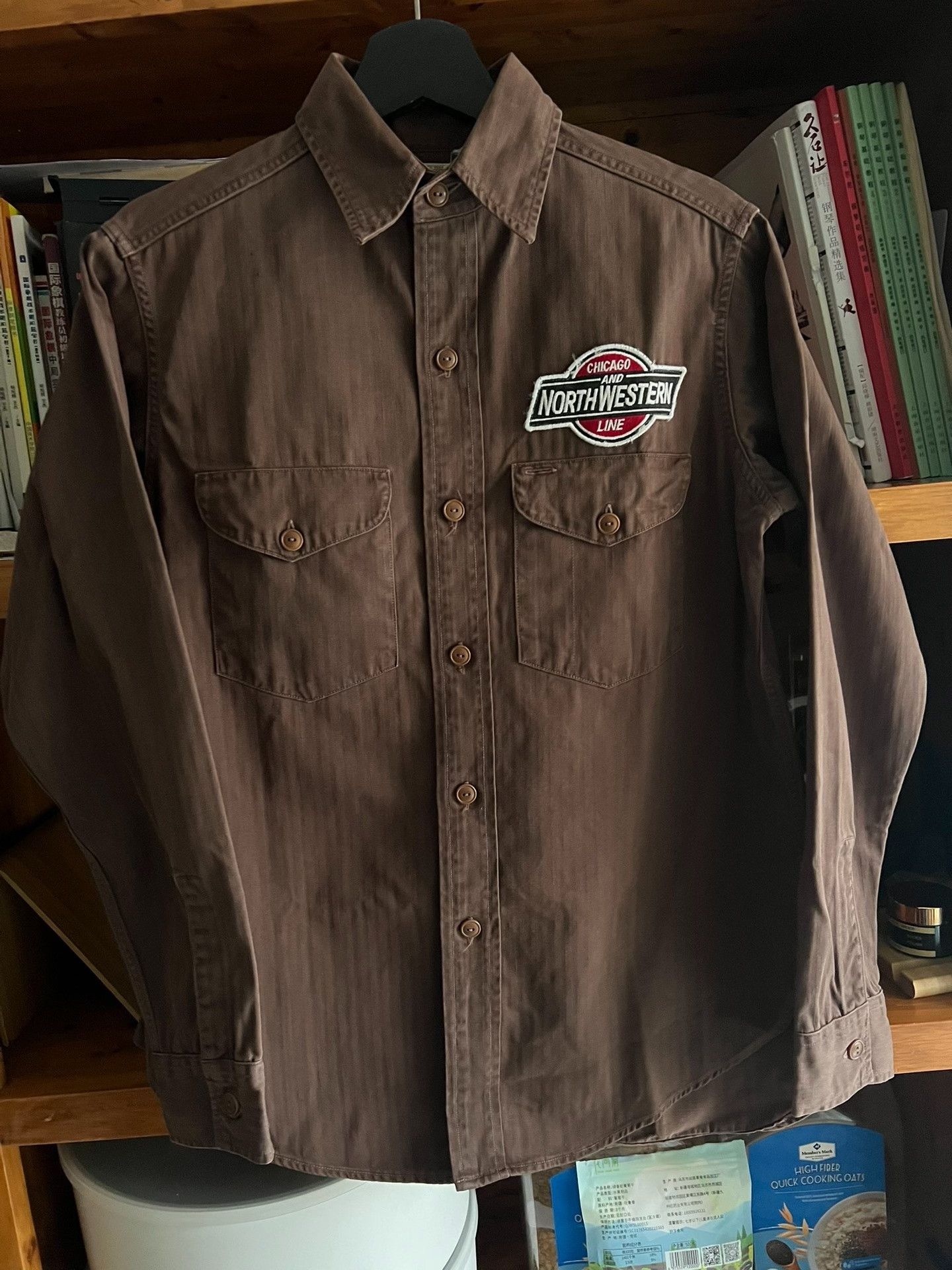 Warehouse Warehouse Vintage Fishbone Workwear Shirt Size US S / EU 44-46 / 1 - 2 Thumbnail