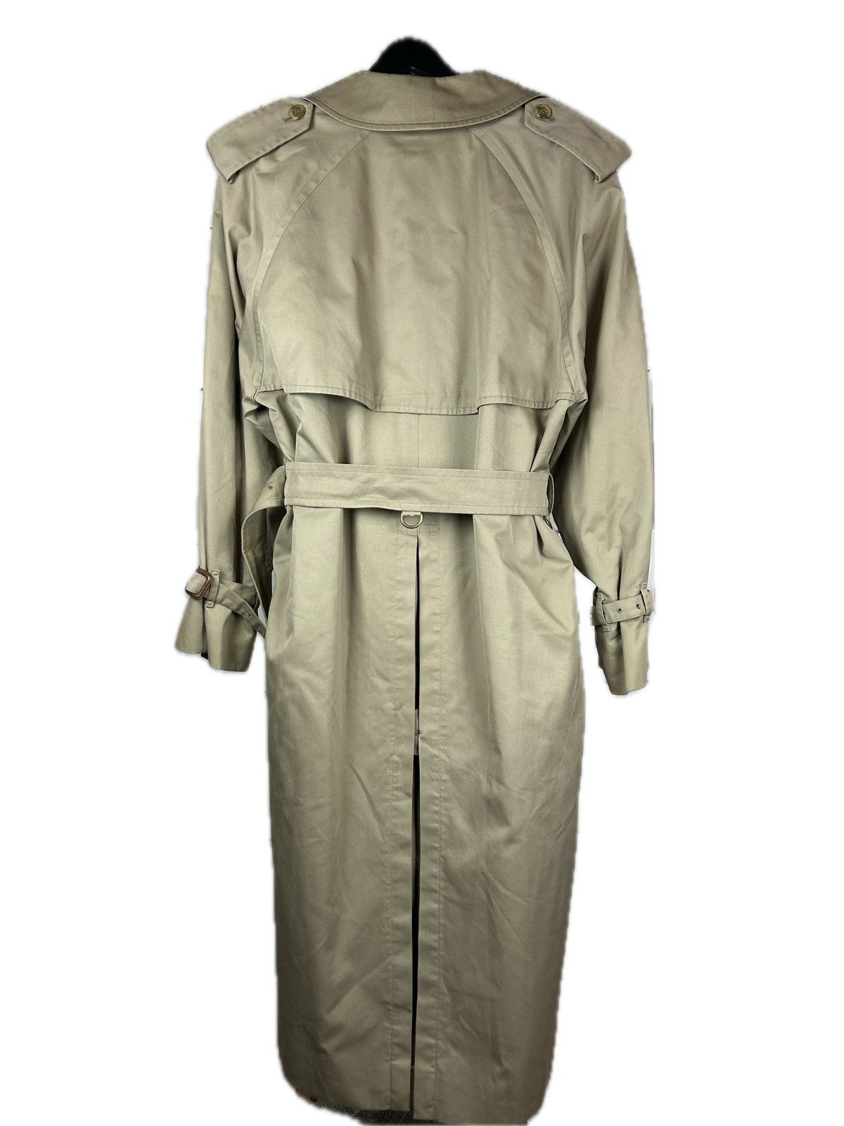Burberry Burberrys trench coat beige wool lining vintage nova check Size US M / EU 48-50 / 2 - 2 Thumbnail