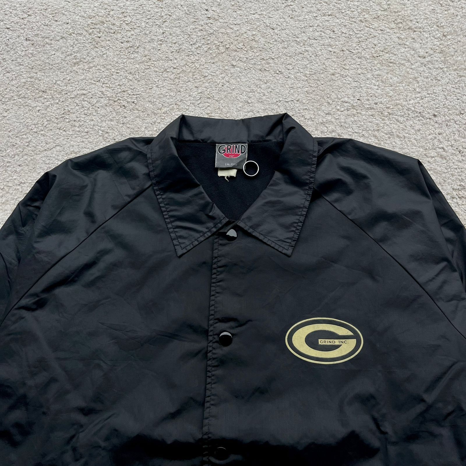 RARE Vintage 90s Grind Inc Skateboard Coach Jacket