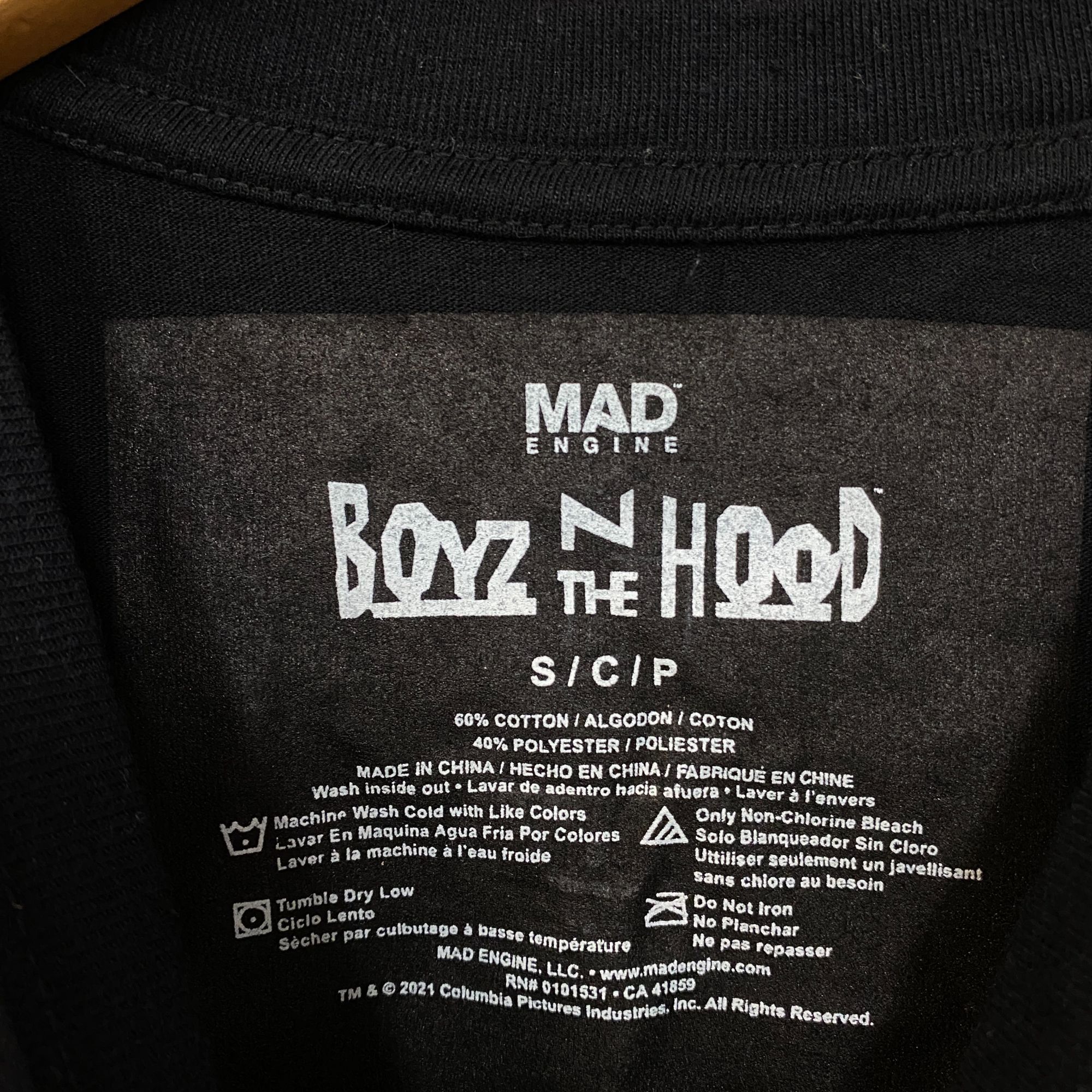 Mad Engine Boyz n the Hood Ice Cube Graphic Long Sleeve T-Shirt Small Size US S / EU 44-46 / 1 - 3 Thumbnail