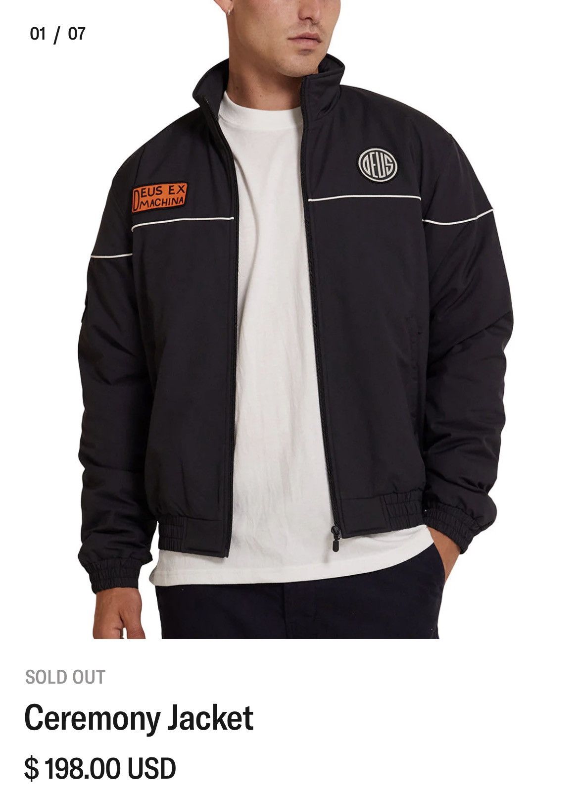 Deus Ex Machina Deus Ex Machina Ceremony Jacket size Small Size US S / EU 44-46 / 1 - 1 Thumbnail