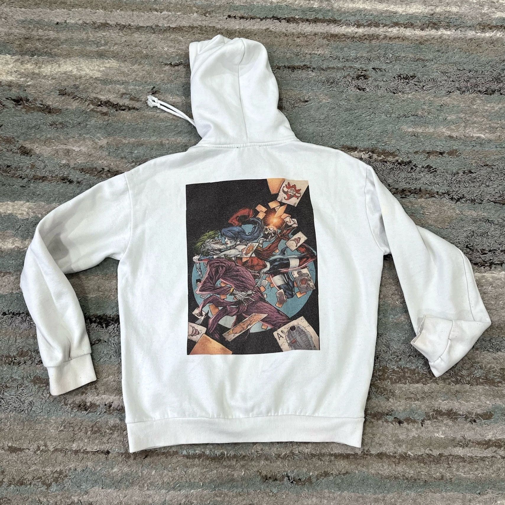 Forever 21 FOREVER 21 Hoodie Men M Middle Love Graphic Print Sweatshirt Black Fleece Cotton Blend Pullover Regular Long Sleeve Size US M / EU 48-50 / 2 - 2 Thumbnail