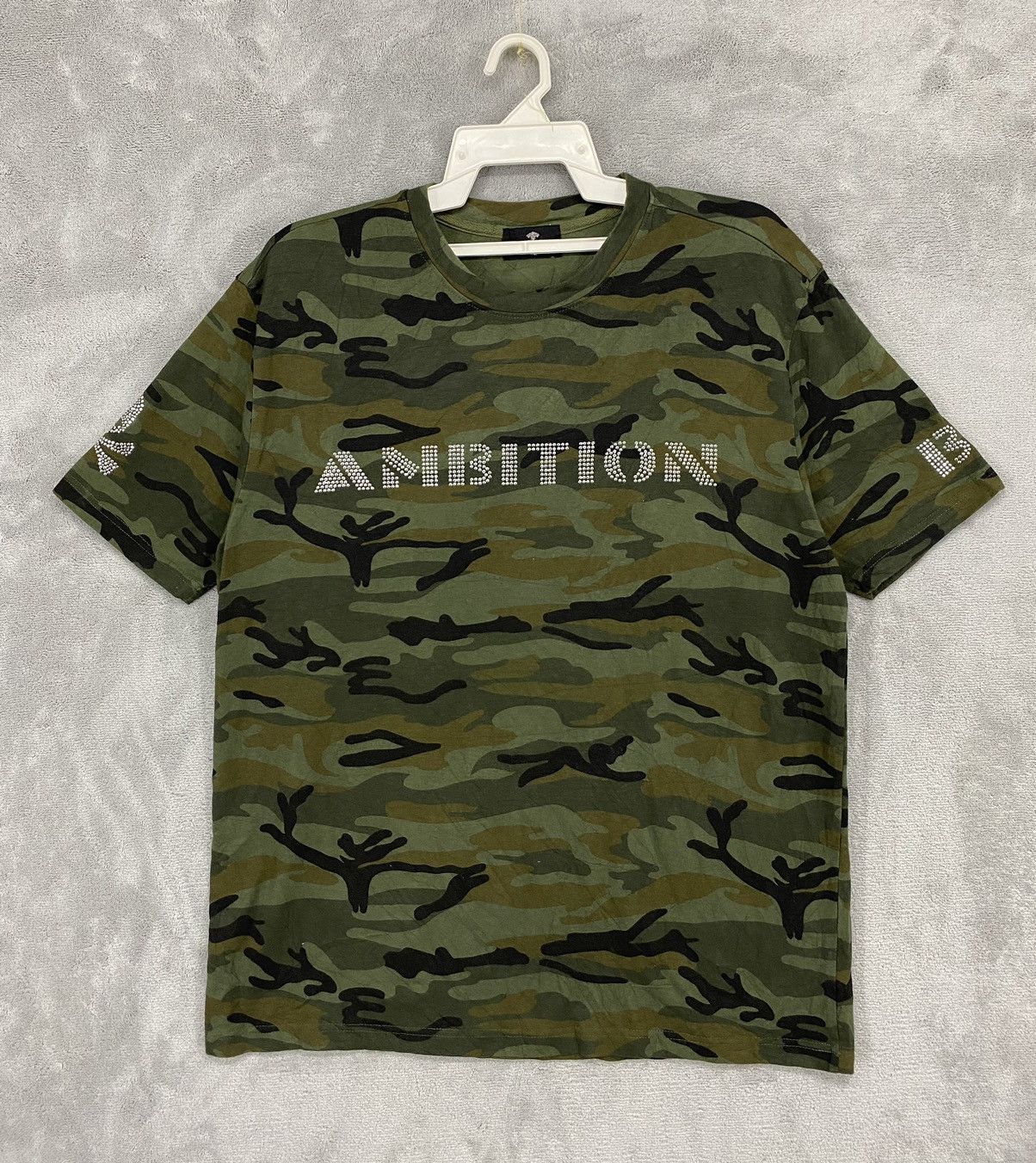 Other Be Anbition Camo Skull T Shirt Size US XL / EU 56 / 4 - 1 Thumbnail