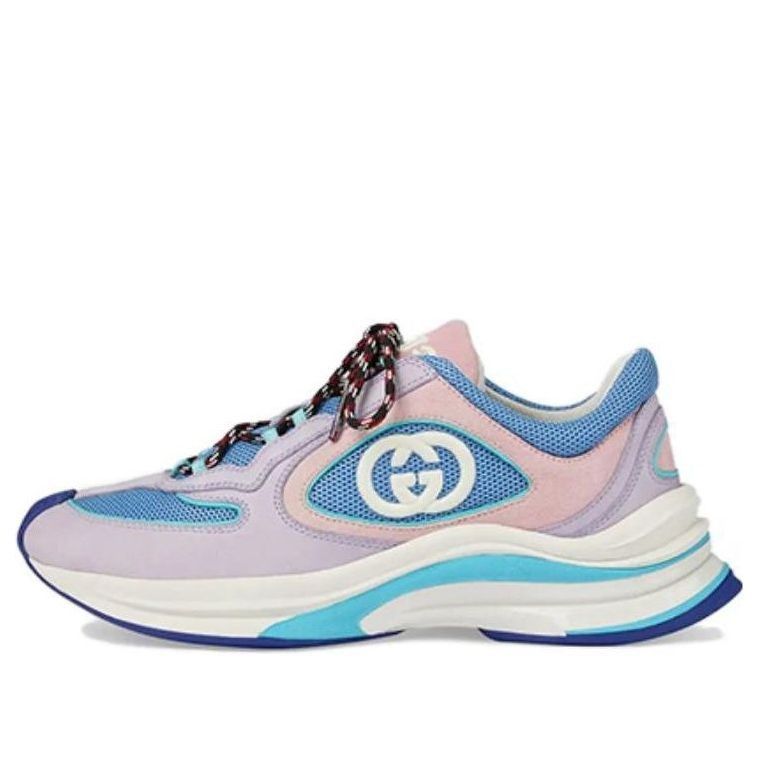 Gucci o1s1wg110225 Women's Gucci Run Sneakers in Multicolor Size US 9 / IT 39 - 2 Thumbnail