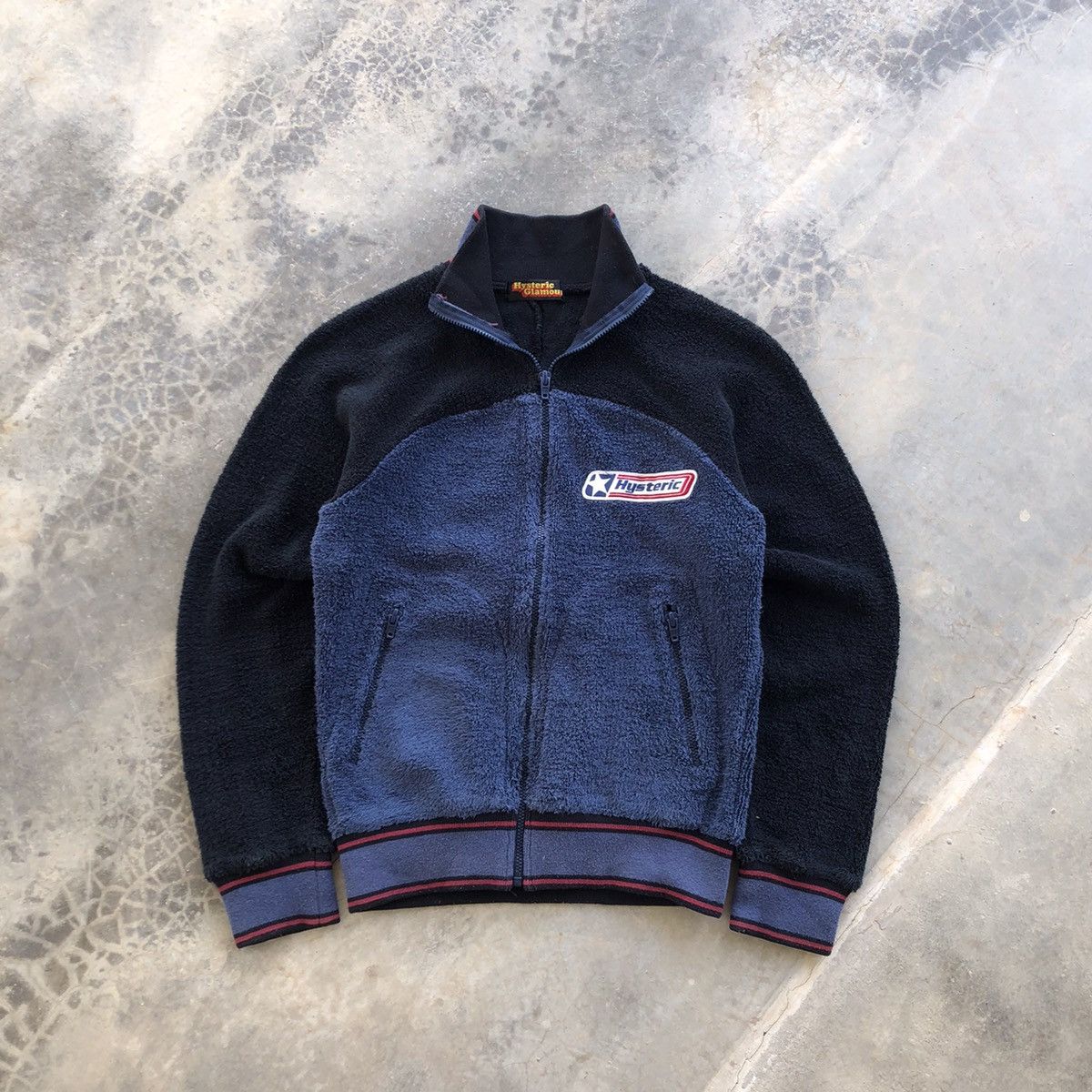 HYSTERIC GLAMOUR Vintage Fur Fullzip Sweater