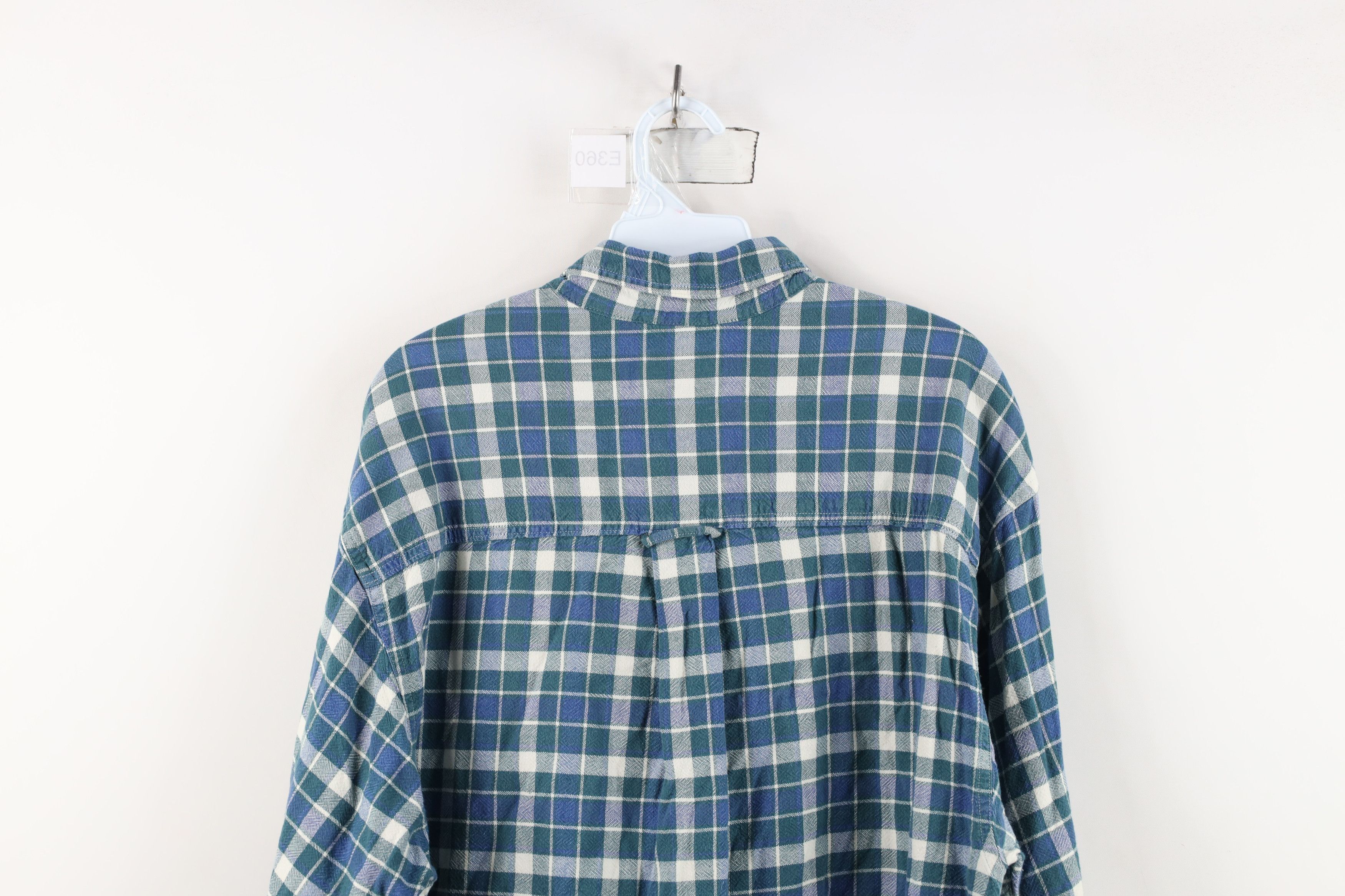 Eddie Bauer Vintage 90s Eddie Bauer Weave Button Down Shirt Plaid USA Size US L / EU 52-54 / 3 - 12 Thumbnail