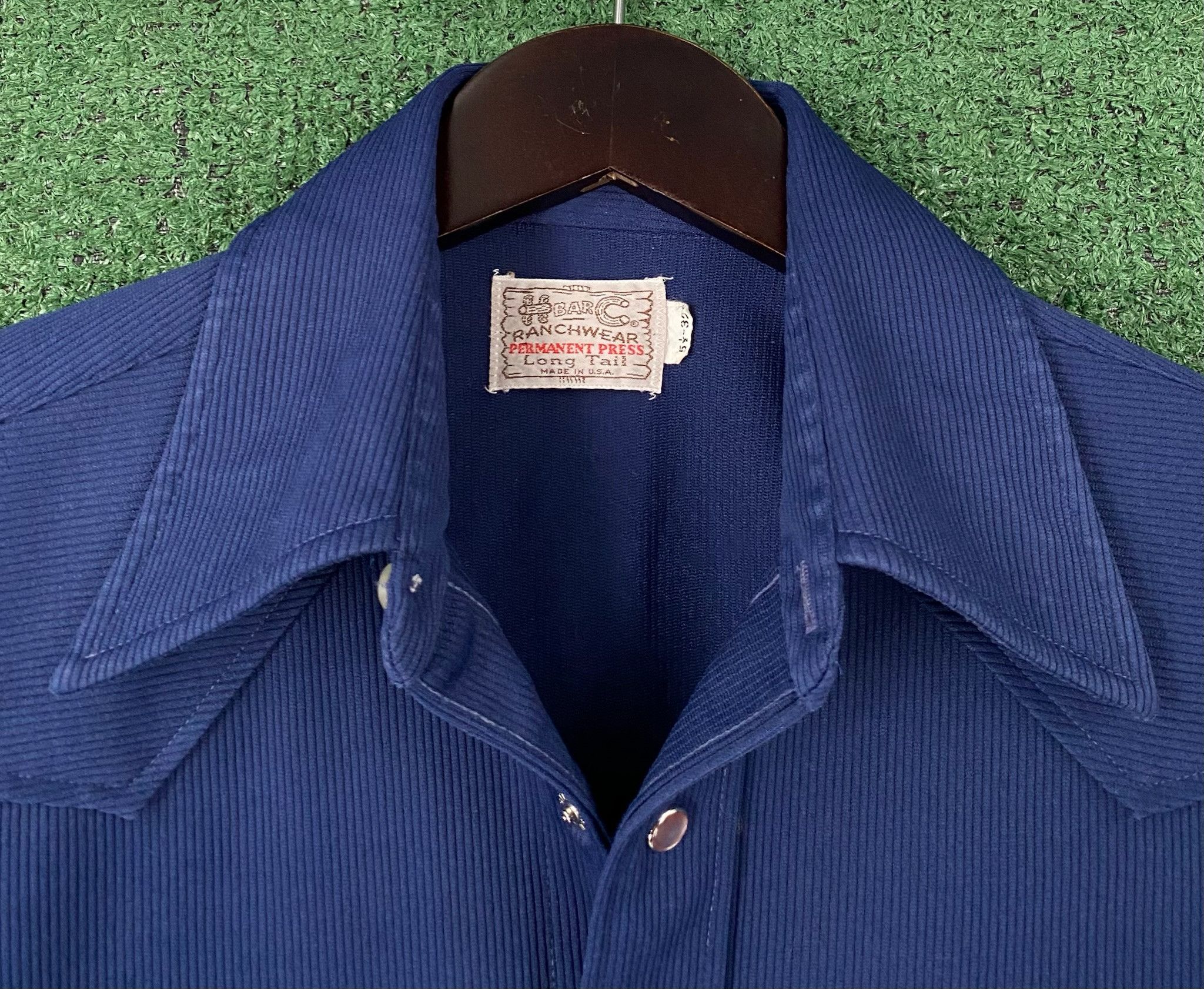Other 70’s H Bar C Ranchwear Pearl Snap Western Shirt Mens Small Size US S / EU 44-46 / 1 - 3 Thumbnail