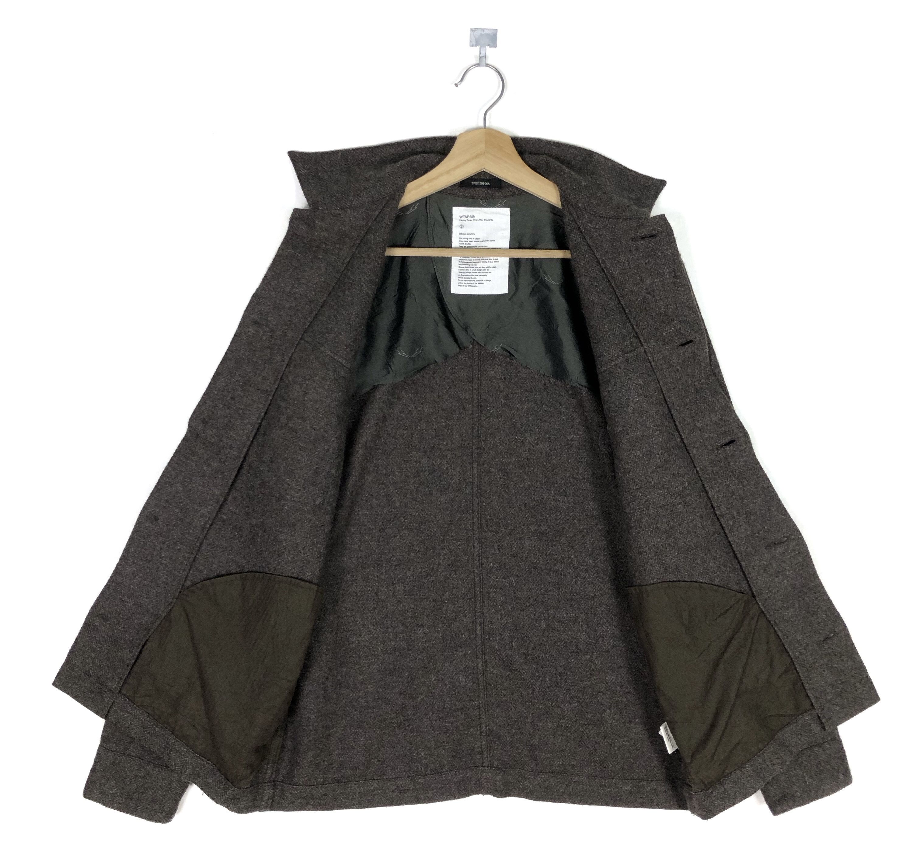 Wtaps BUDS L/S WOOL 4-POCKETS SHIRT Size US M / EU 48-50 / 2 - 14 Thumbnail