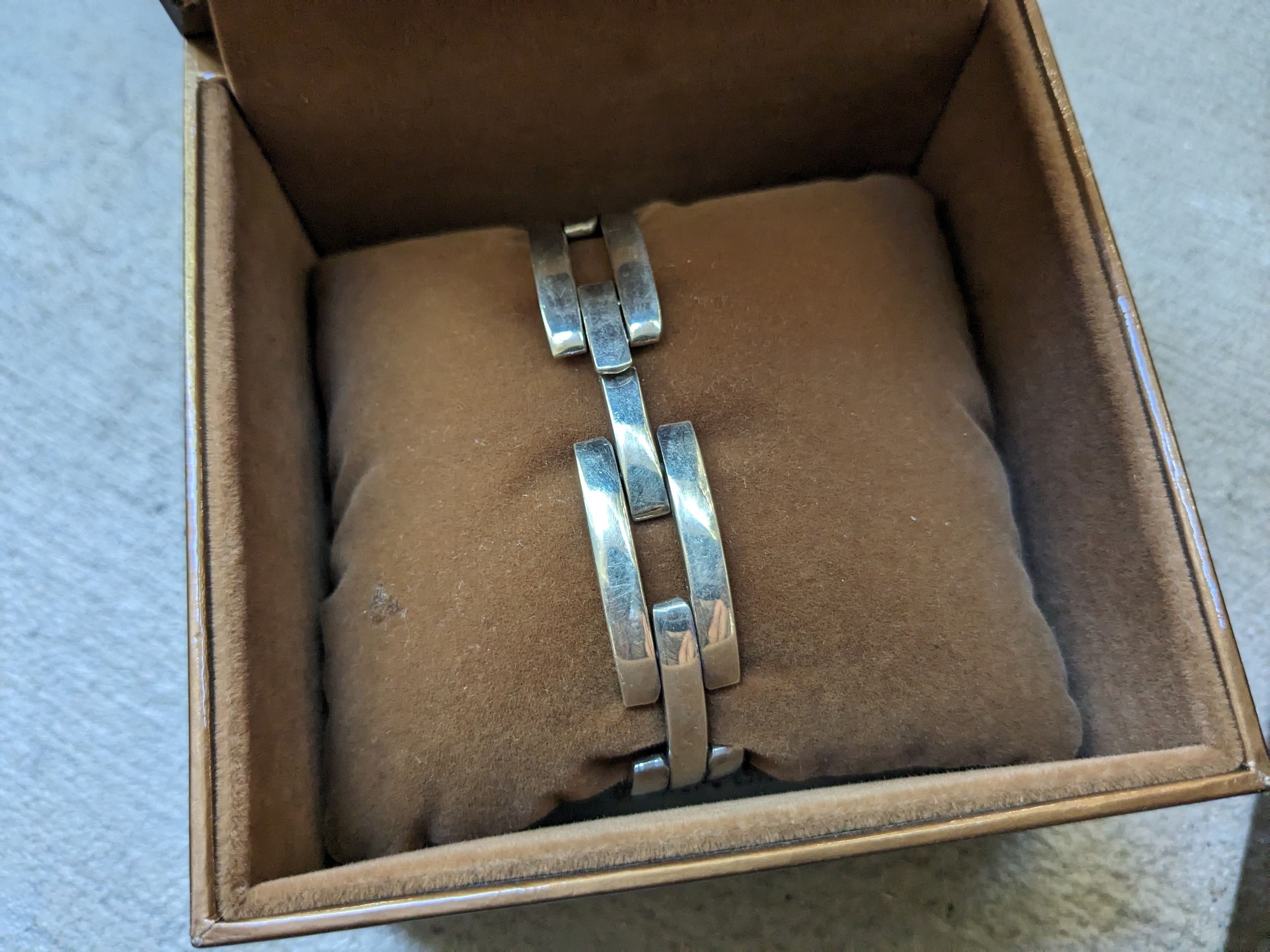 Gucci Gucci Sterling Silver Bracelet Panther Chain Link 7.25" Size ONE SIZE - 17 Thumbnail