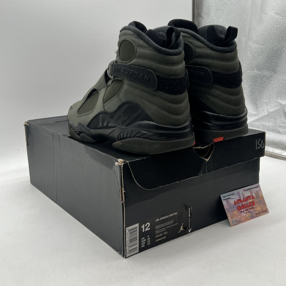 Jordan Brand Air Jordan 8 take flight Size US 12 / EU 45 - 4 Thumbnail