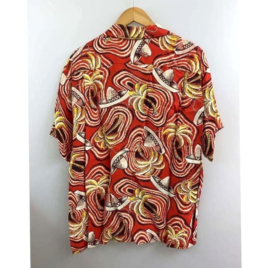Sun Surf Sun Surf Shirt Aloha HAWAIIAN XL Multicolor 100% Rayon JAPAN Men Size US XL / EU 56 / 4 - 2 Thumbnail