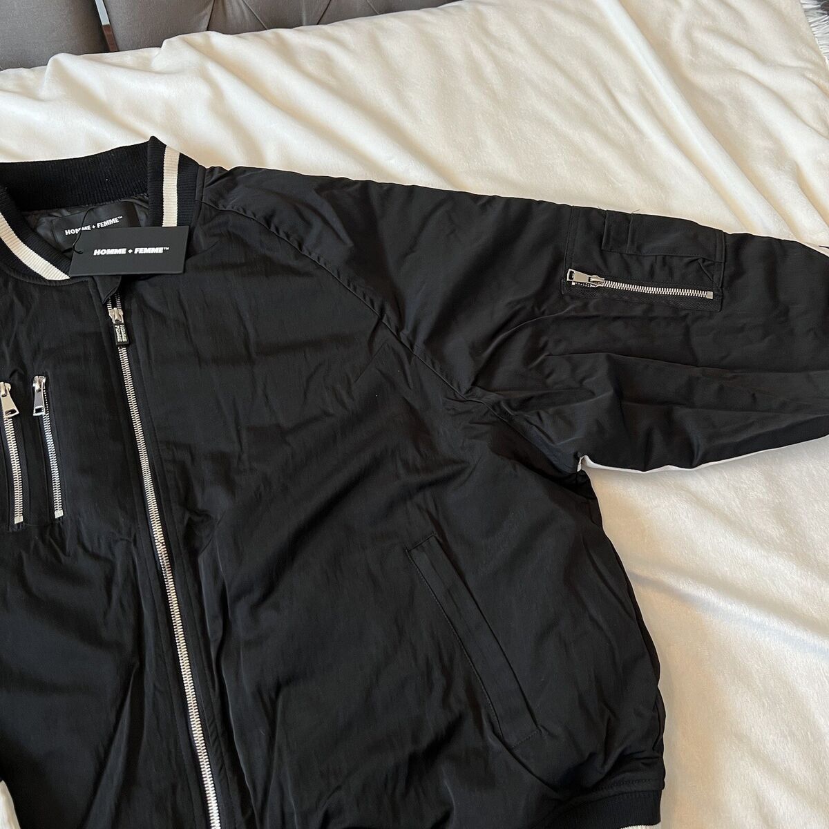 Homme + Femme La Homme Femme Classic Bomber 2.0 Jacket Size US XL / EU 56 / 4 - 4 Thumbnail