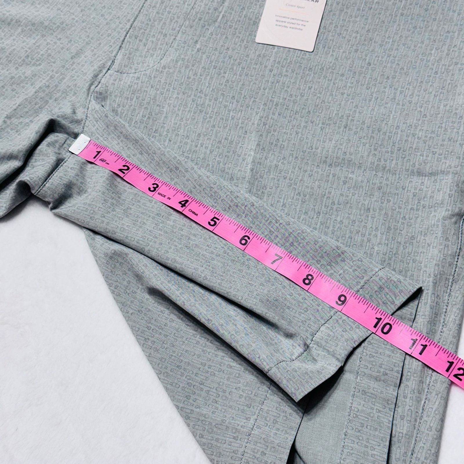 Peter Millar Peter Millar CS Men’s 36 Grey Quick Dry Hybrid Golf Shorts Size US 36 / EU 52 - 6 Thumbnail