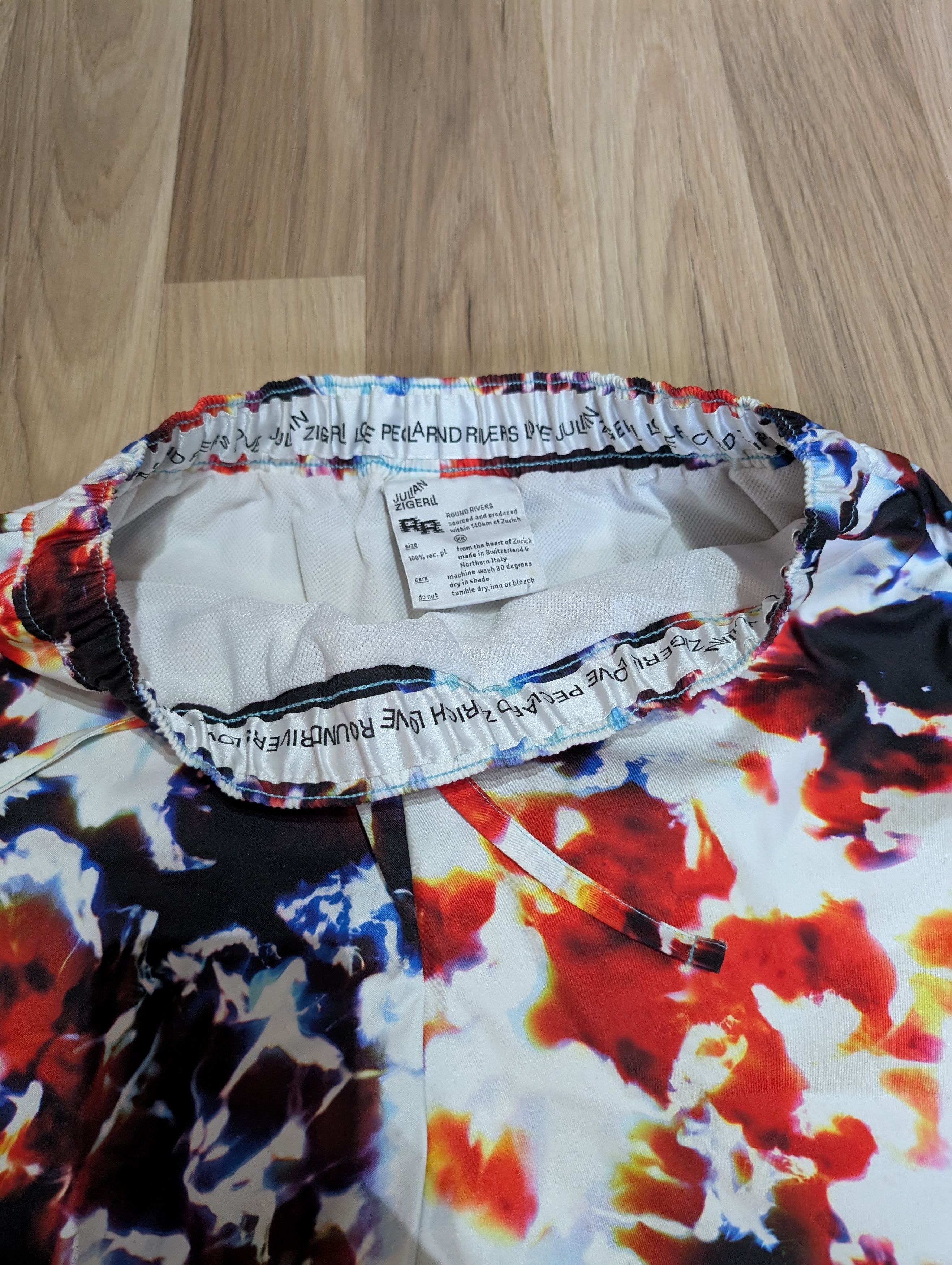 Designer × Julian Zigerli Mens Julian Zigerli Swim Shorts Size XS Archive print Size US 28 / EU 44 - 2 Thumbnail