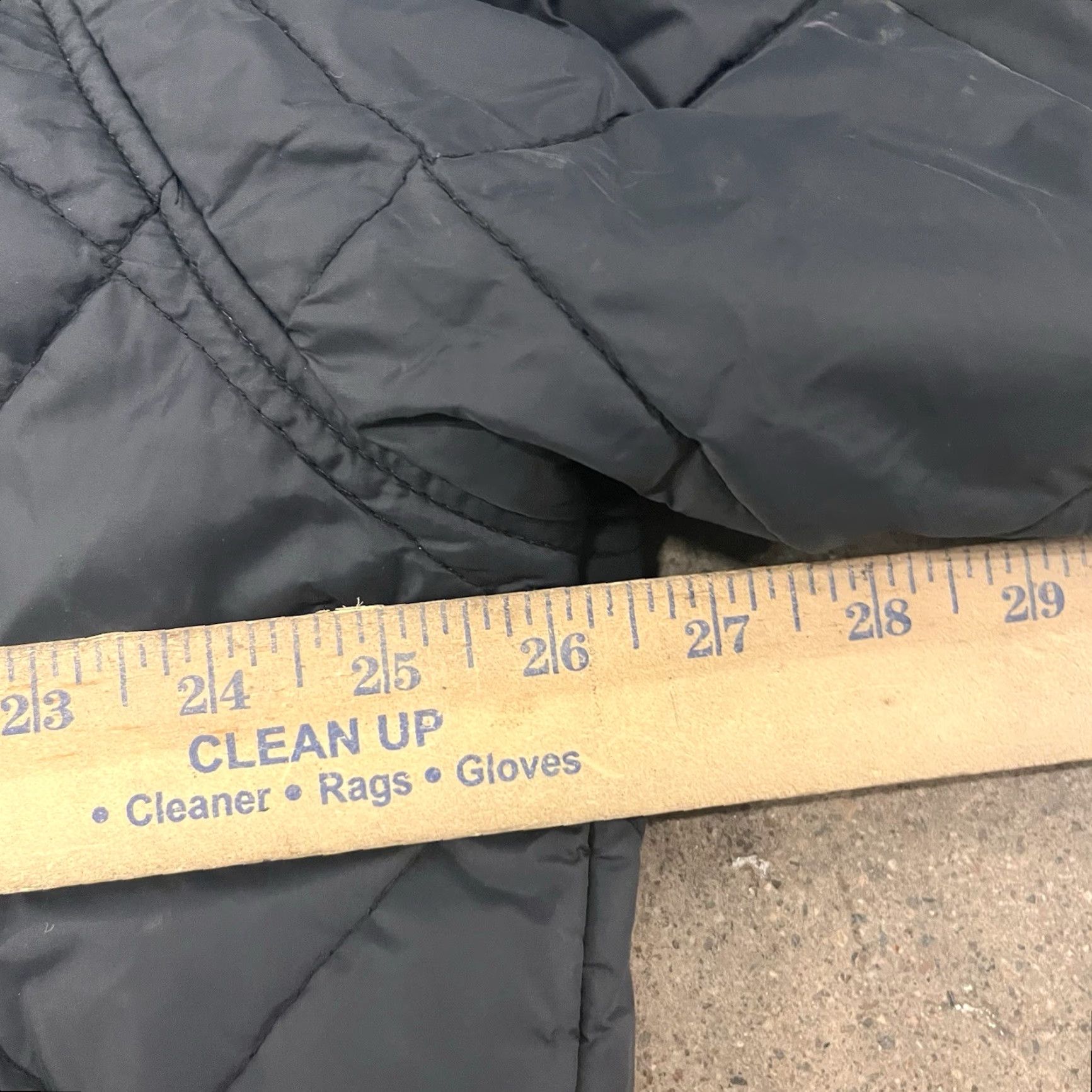 Vintage Cabela's XL Quilted Jacket Black Nylon Zip Up Size US XL / EU 56 / 4 - 6 Thumbnail