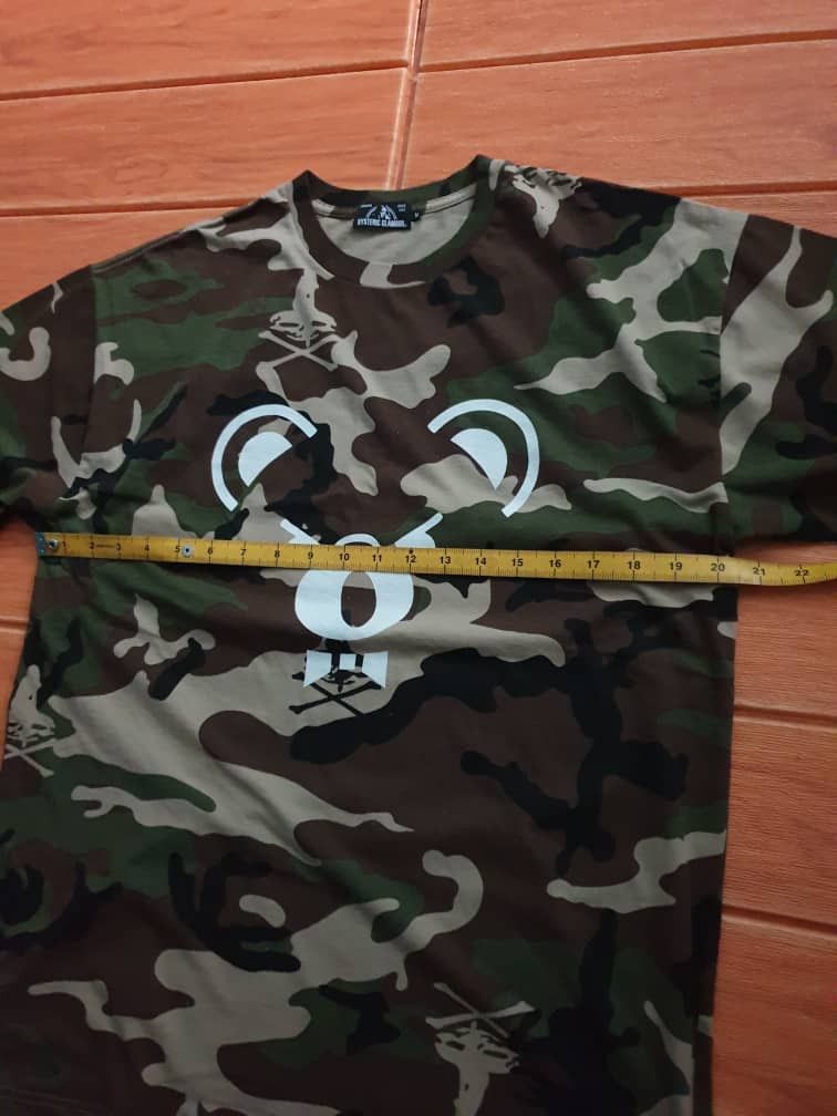 Hysteric Glamour 💥Hysteric glamour bear camo skull Japanese brand shirt Size US M / EU 48-50 / 2 - 10 Thumbnail