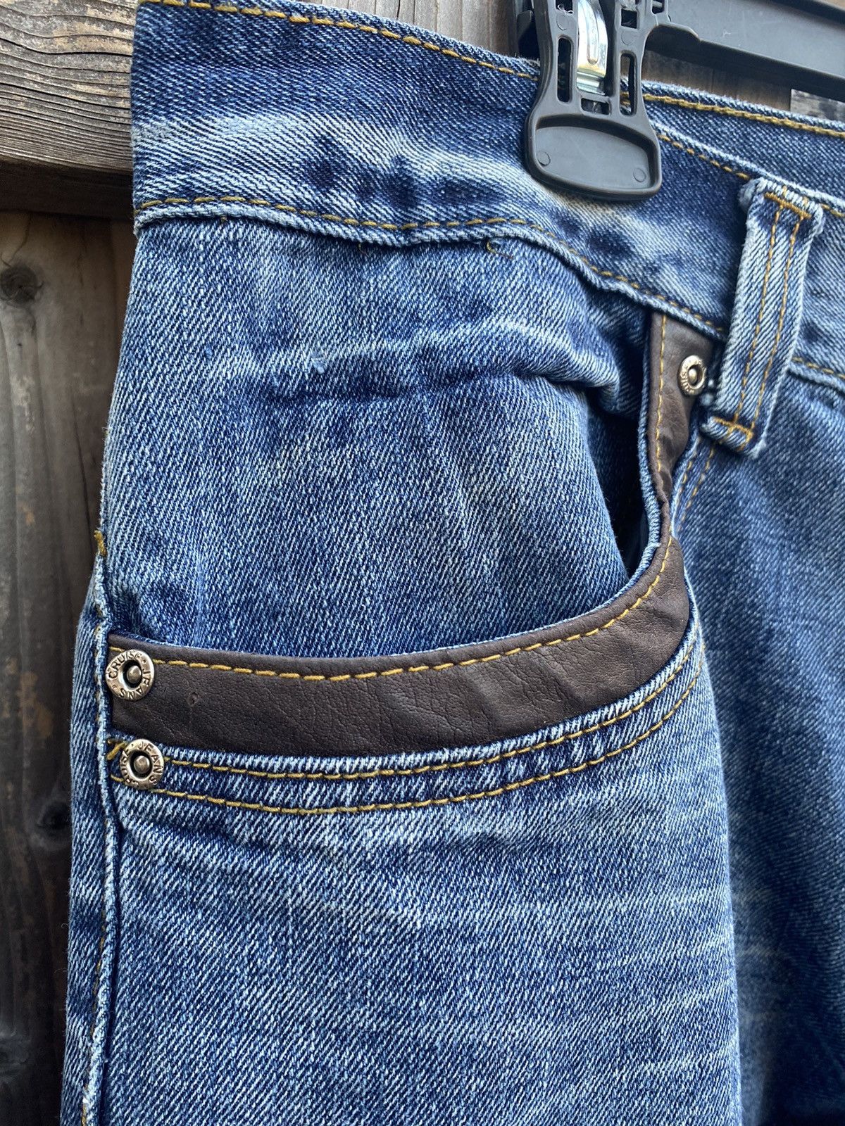 True Religion × Vintage Vintage Cruise & Jeans Embroided Baggy Blue Jeans Size US 34 / EU 50 - 4 Thumbnail