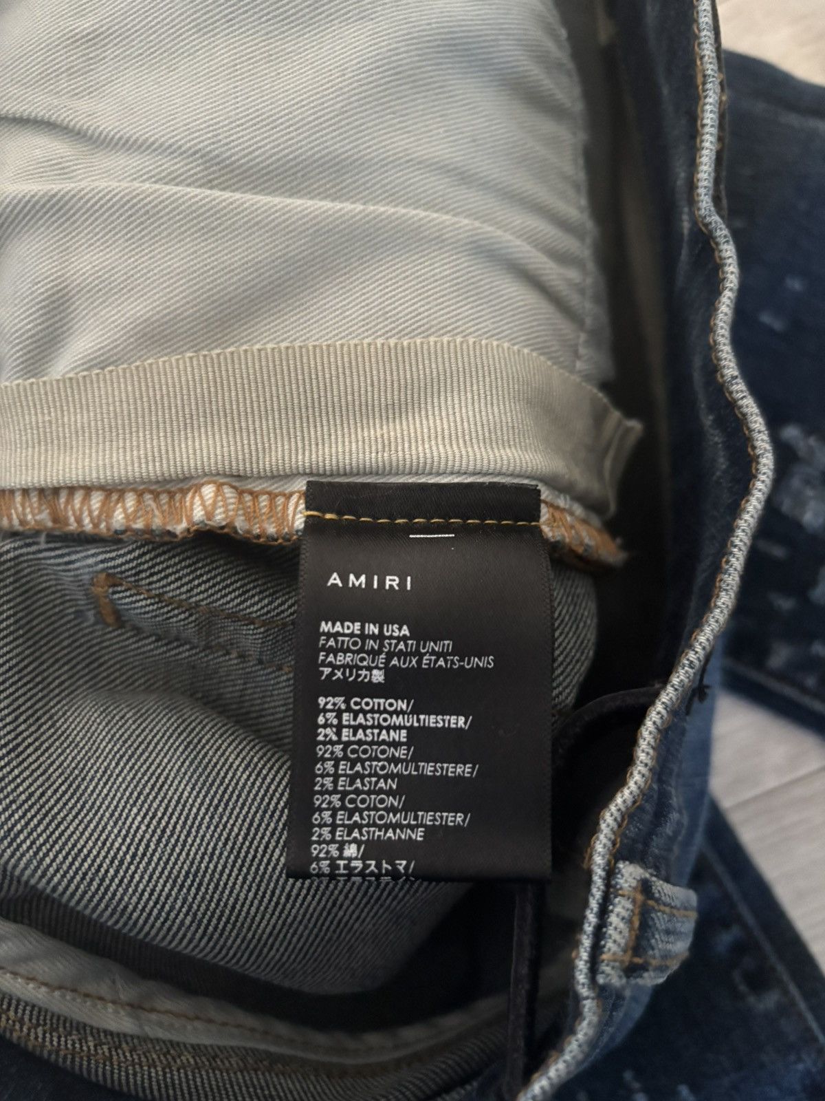 Amiri Amiri jeans. Size US 34 / EU 50 - 4 Thumbnail