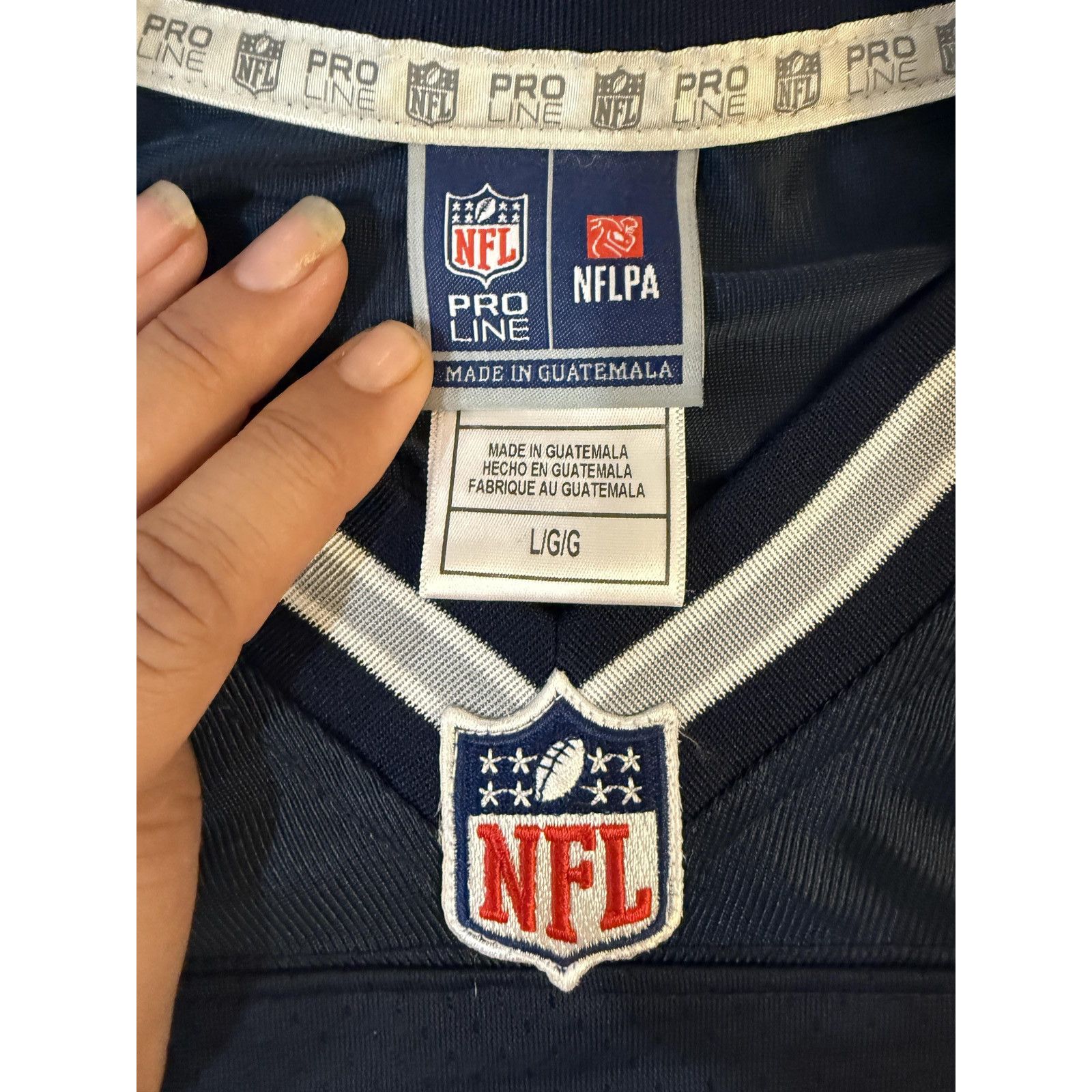 NFL Dallas Cowboys Jersey Mens LG NFL Proline Randall Cobb 18 Size US L / EU 52-54 / 3 - 3 Thumbnail