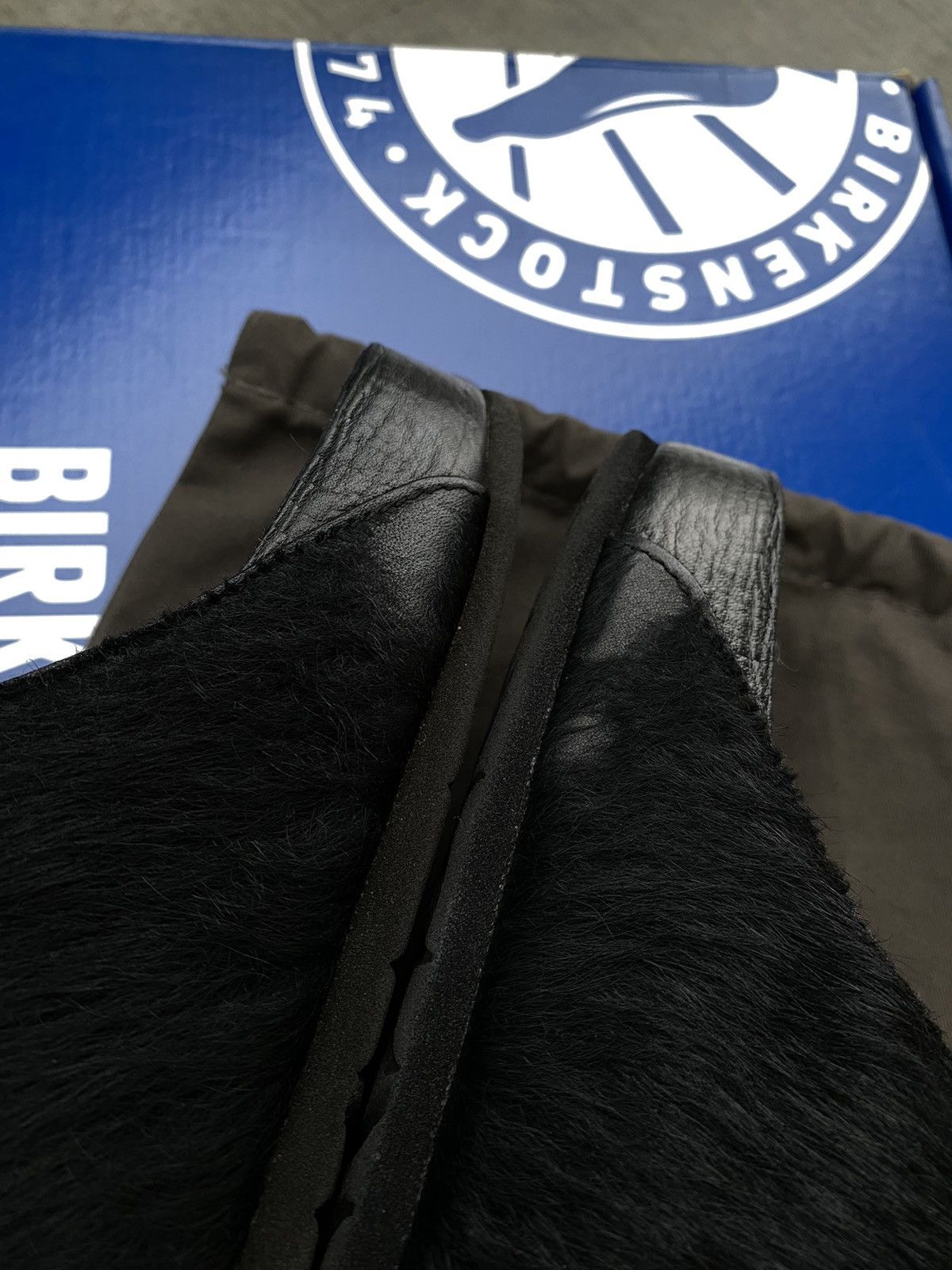 Birkenstock × Designer × Rick Owens Rick Owens Birkenstock Fur Sandals Arizona Buckle Pony Hair Size US 11 / EU 44 - 9 Thumbnail