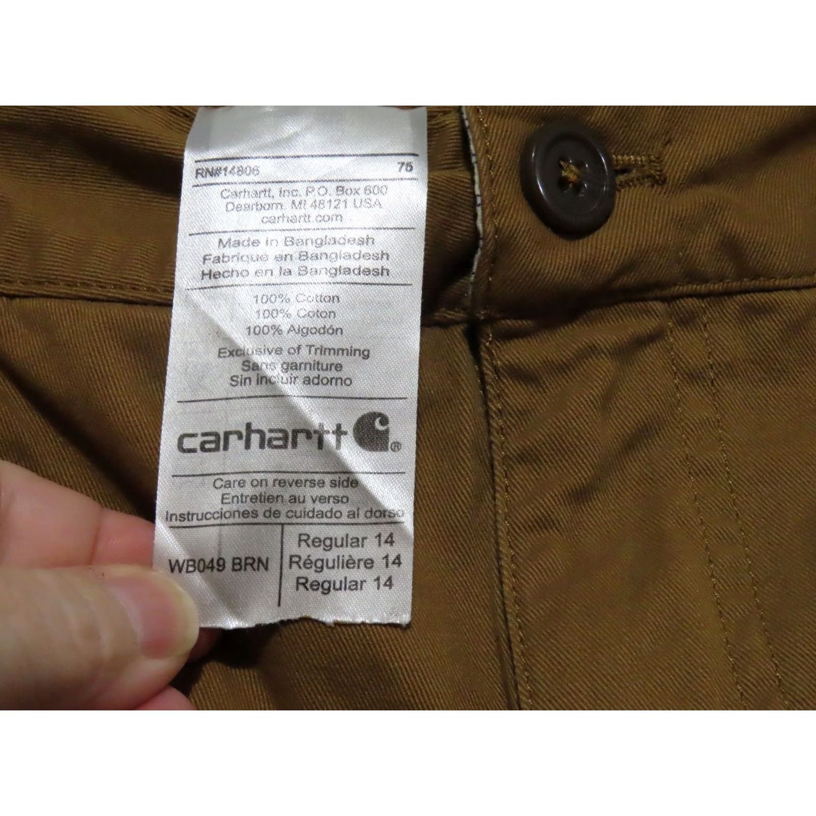 Carhartt VINTAGE? Wait no. Size 36" / US 14 / IT 50 - 4 Thumbnail