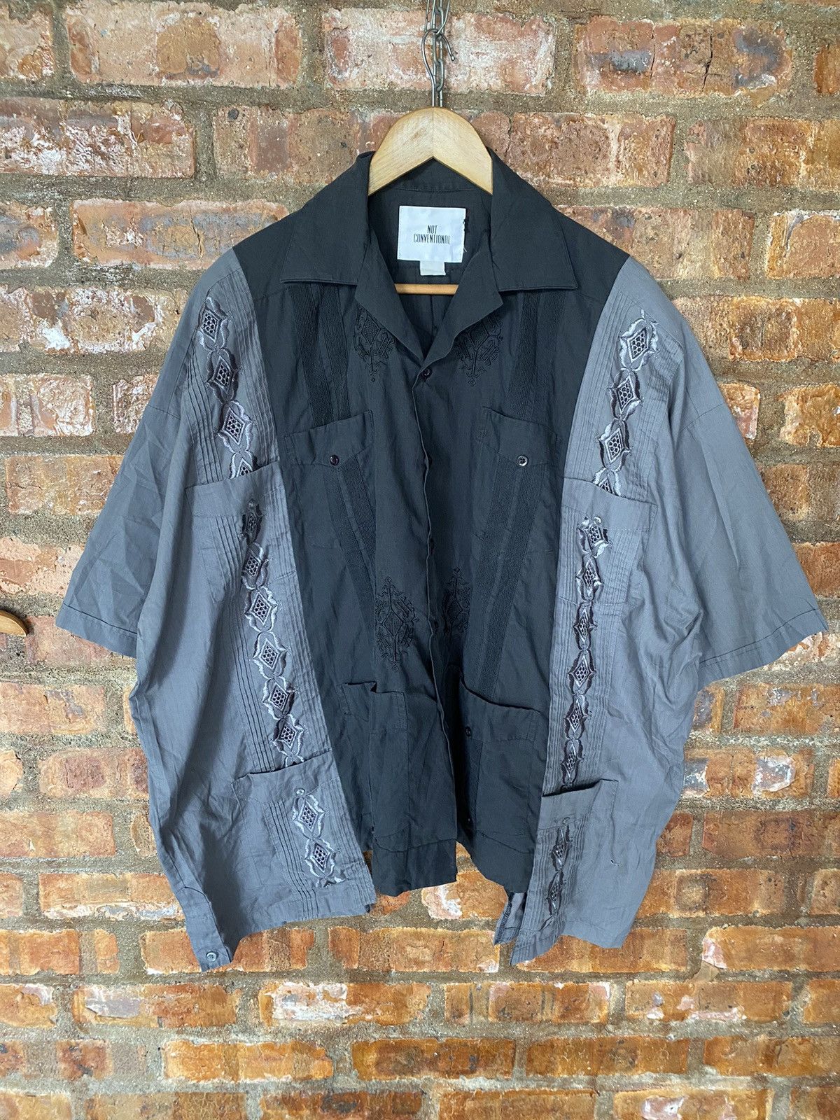 Japanese Brand × Nepenthes × Vintage 1990s Not- Conventional Japan Cut and Rebuild Oversize Size US XL / EU 56 / 4 - 2 Thumbnail