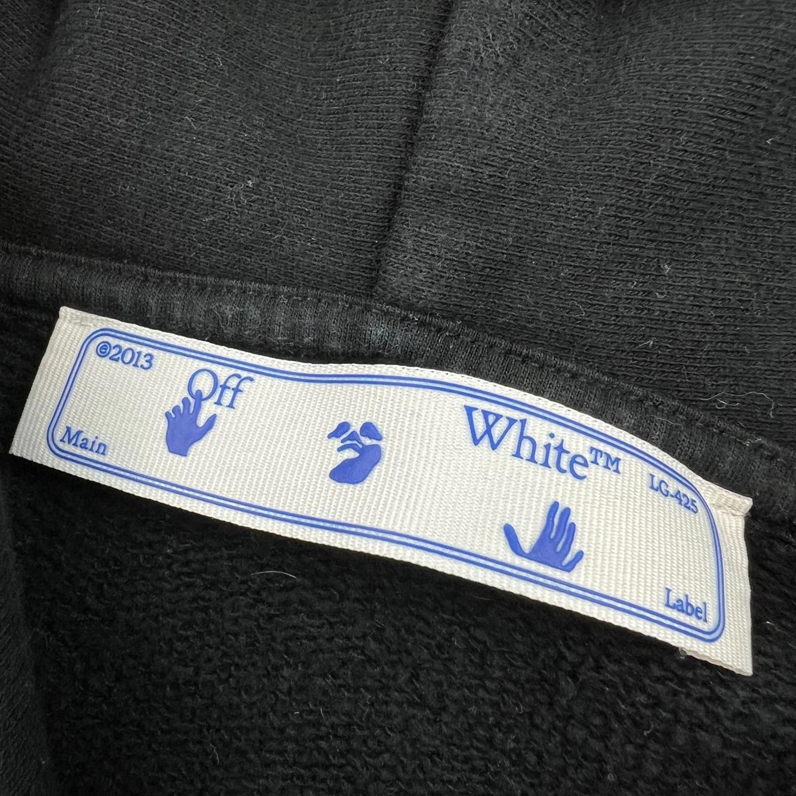Off-White Off-White Caravaggio Lute Black Hoodie Size US L / EU 52-54 / 3 - 5 Thumbnail