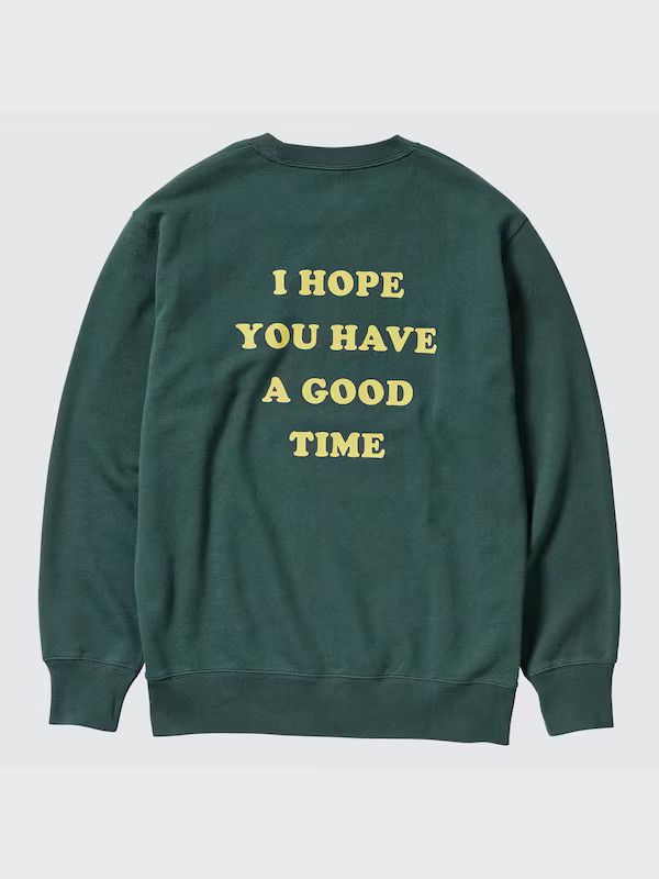 Uniqlo UNIQLO PEANUTS UT I SWEATSHIRT I DARK GREEN I XXL Size US XXL / EU 58 / 5 - 2 Thumbnail