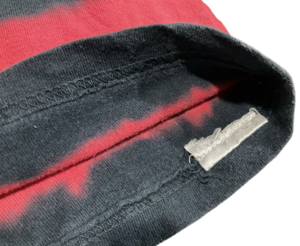 Number (N)ine 🔥Archived Number (N)ine Long Sleeve Red Striped Tie Dye Kurt Size US L / EU 52-54 / 3 - 5 Thumbnail