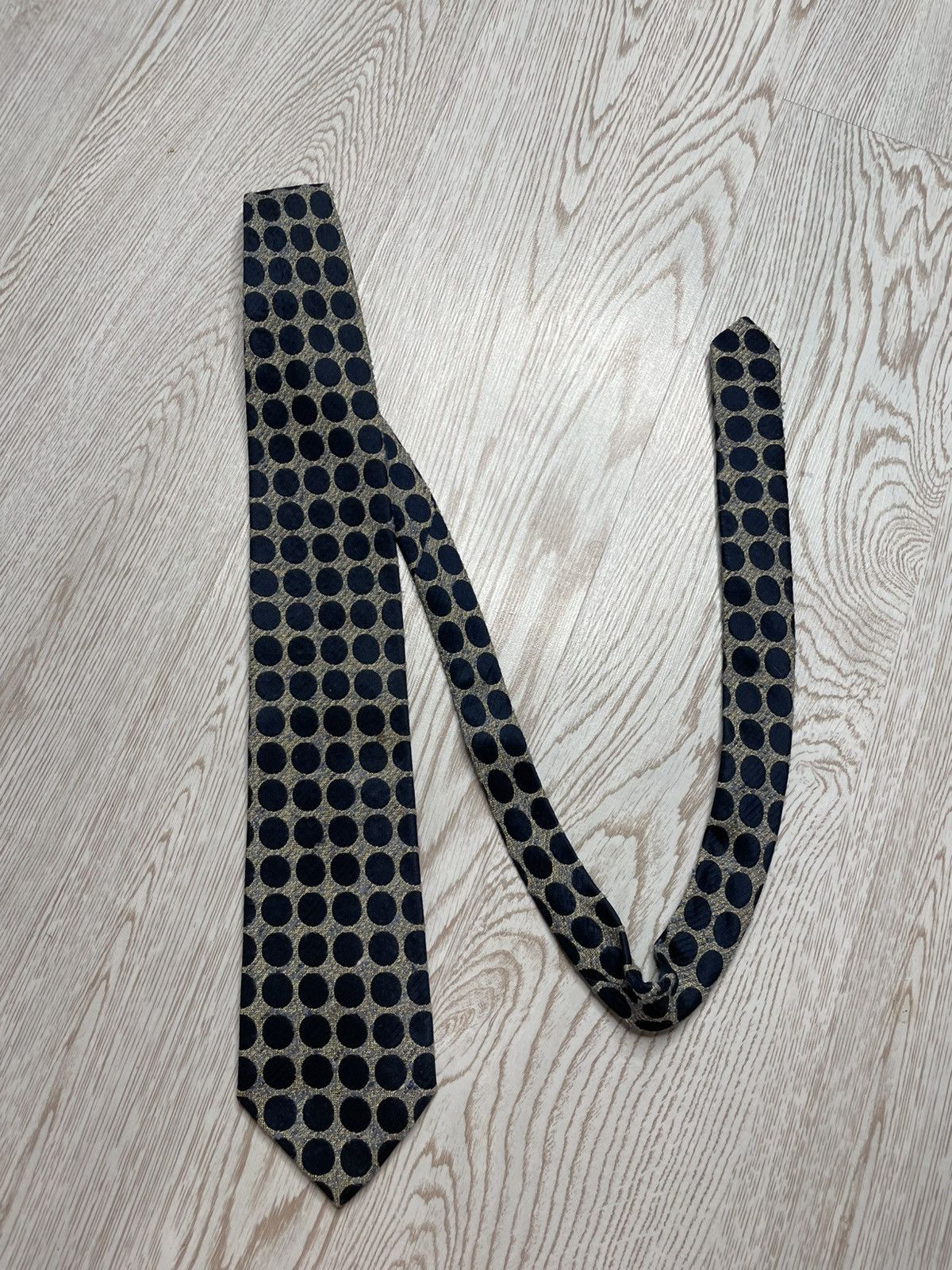 Ermenegildo Zegna Ermenegildo Zegna Vintage Silk And Cashmere Tie Size ONE SIZE - 3 Thumbnail