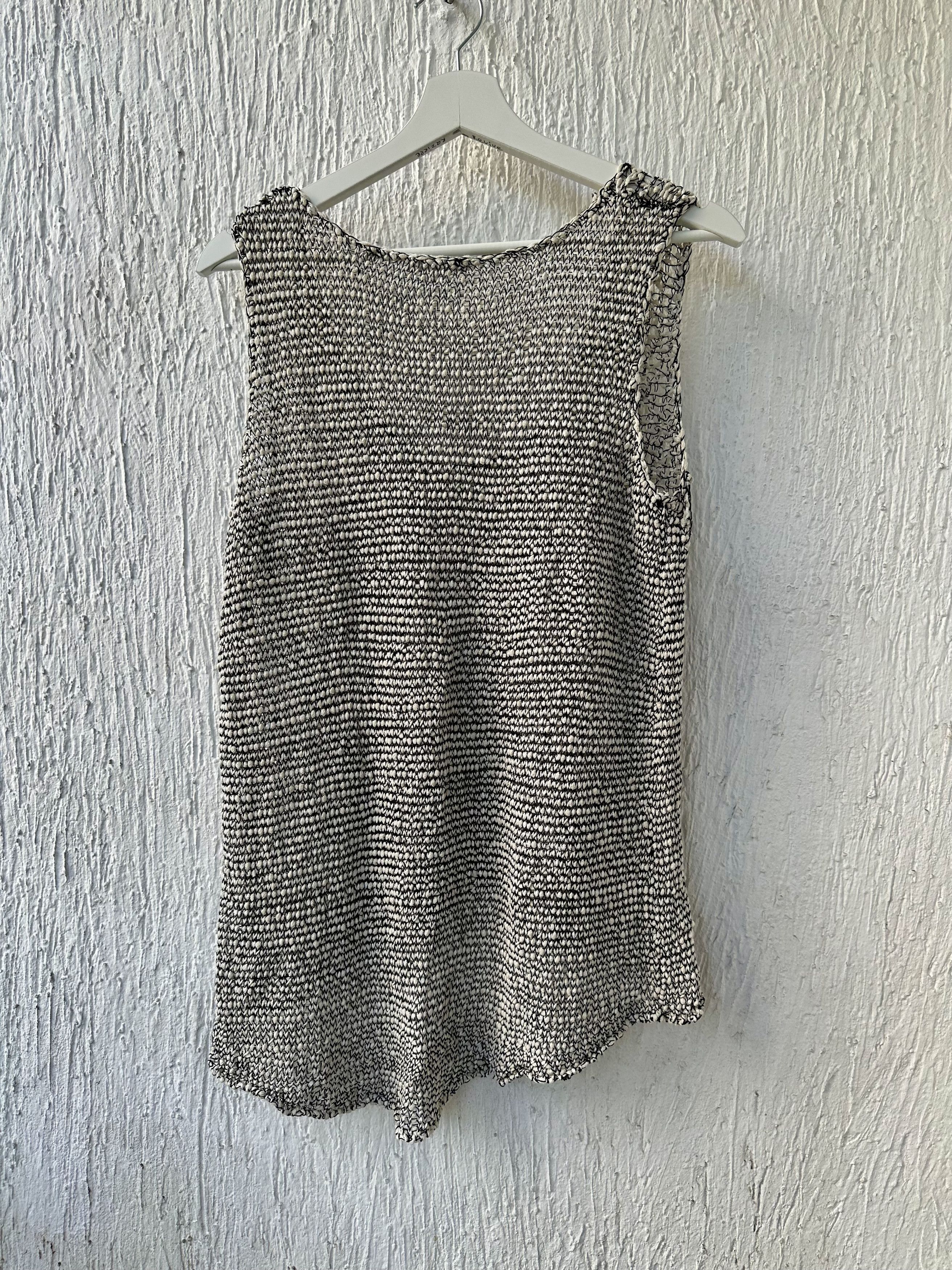 Helmut Lang linen blend knit tank top Size S / US 4 / IT 40 - 3 Thumbnail