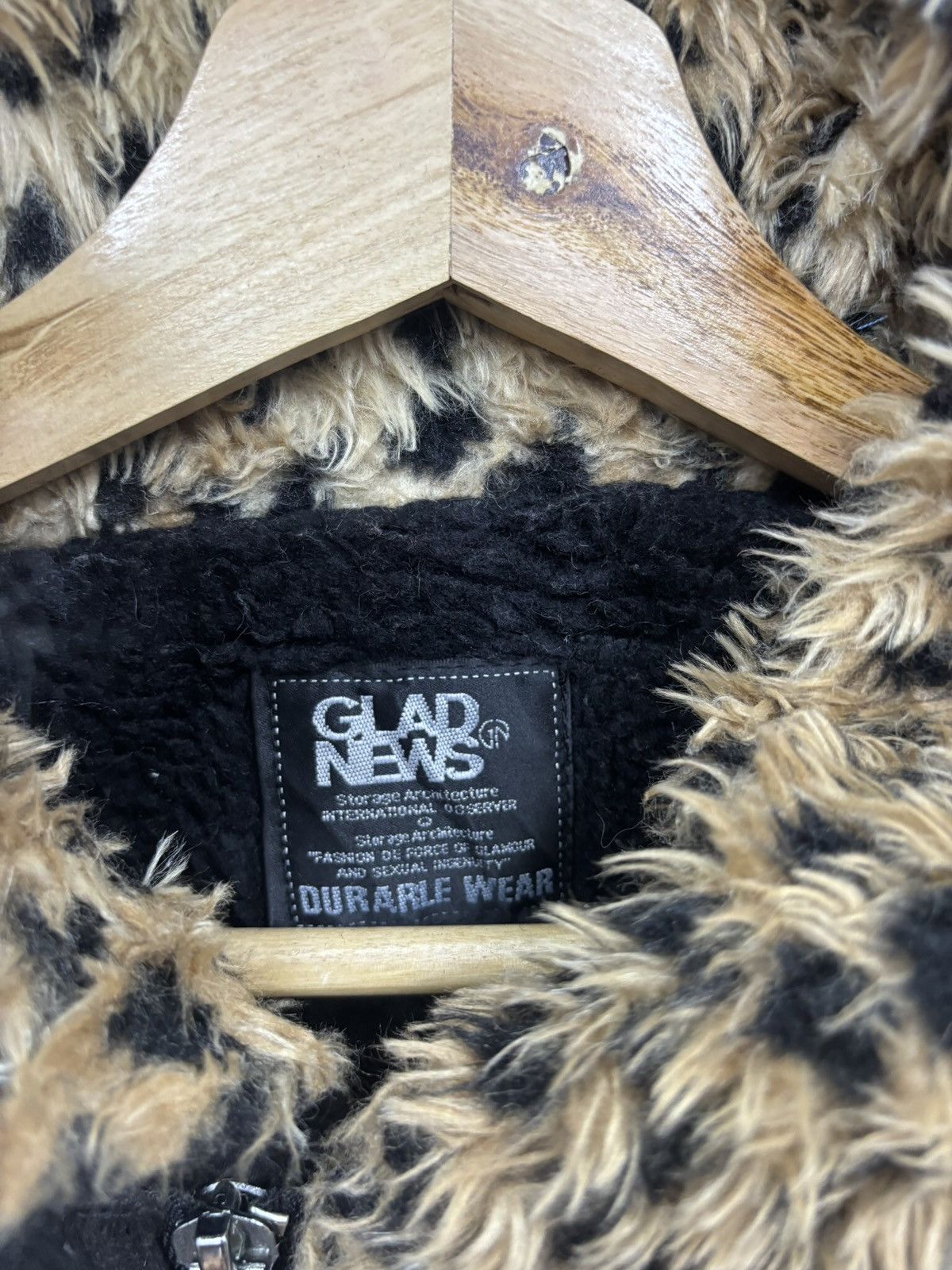 Hysteric Glamour 🔥Skulls Punk Gothic Leopard Fur Hood Lgb IFSIXWASNINE style Size US M / EU 48-50 / 2 - 10 Thumbnail