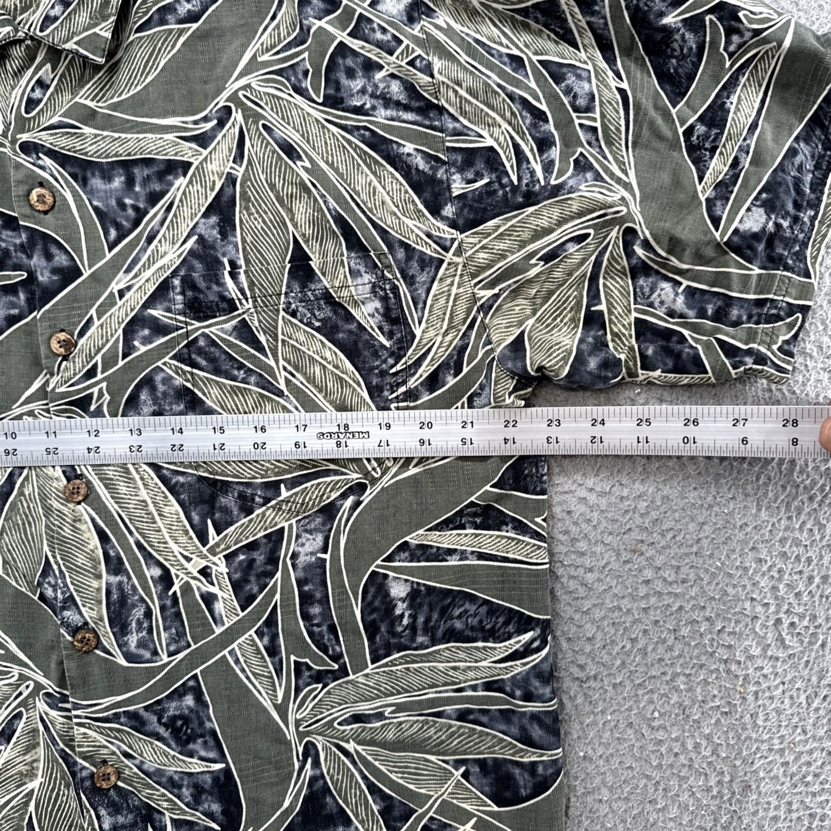 Tommy Bahama Tommy Bahama Shirt Button-Up Hawaiian 100% Silk Short Sleeve Size M Multicolor Floral Pattern Mens Regular Collared Shirt Size US M / EU 48-50 / 2 - 6 Thumbnail