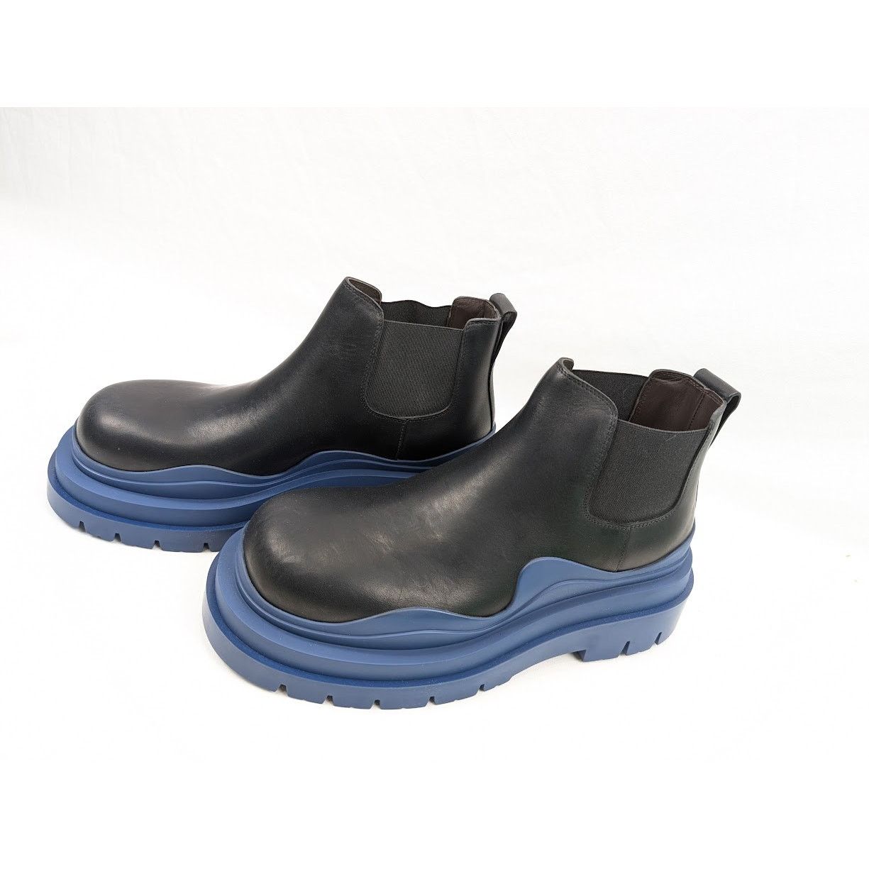 Bottega Veneta o1rshd1 Military Calf Tire Boots in Black Size US 9.5 / EU 42-43 - 18 Thumbnail