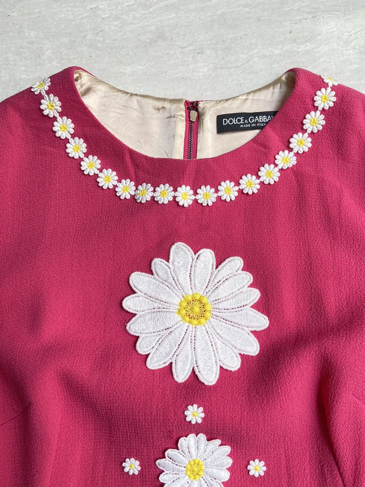 Dolce & Gabbana DOLCE & GABBANA Flower Motive Dress Size XS / US 0-2 / IT 36-38 - 15 Thumbnail