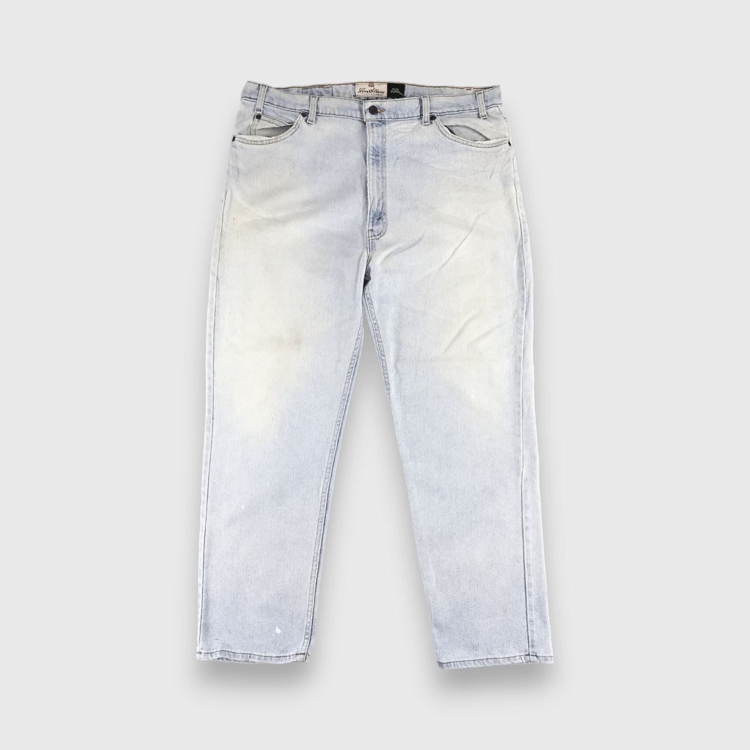 Levi's Vintage Levis 550 Jeans Light Wash Denim -J579 Size US 41 - 1 Thumbnail