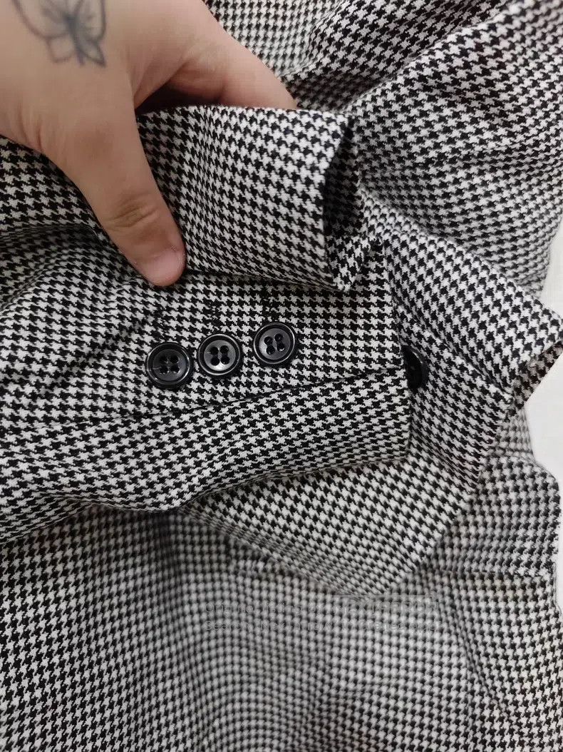 Comme des Garcons Comme Des Garcons Women's black and white checkered medium Size XS / US 0-2 / IT 36-38 - 2 Thumbnail