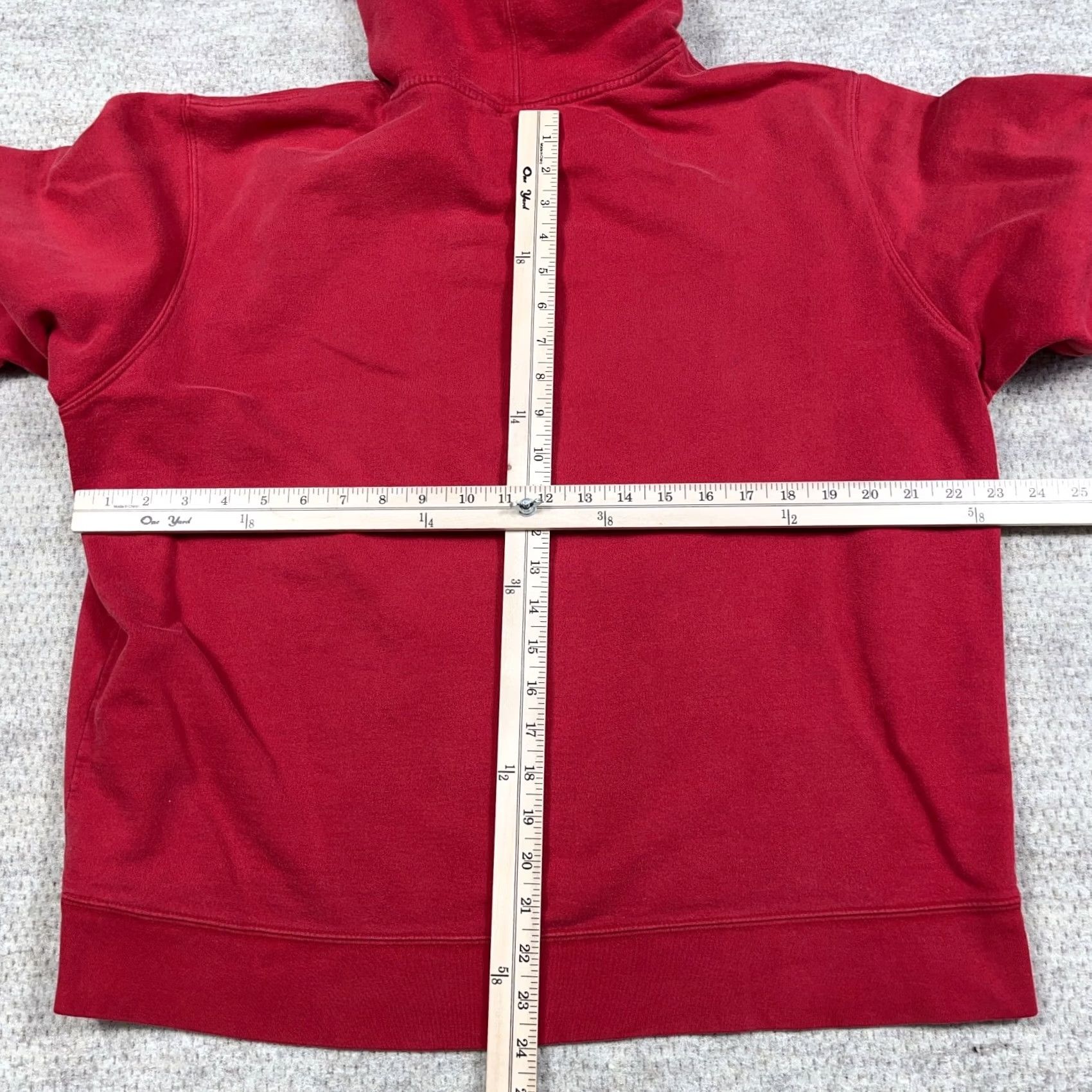 Aeropostale VINTAGE Aeropostale Hoodie Men XL Red Sweatshirt Spellout Boxy 2000s Varsity Logo Graphic Print Hooded Size US XL / EU 56 / 4 - 7 Thumbnail