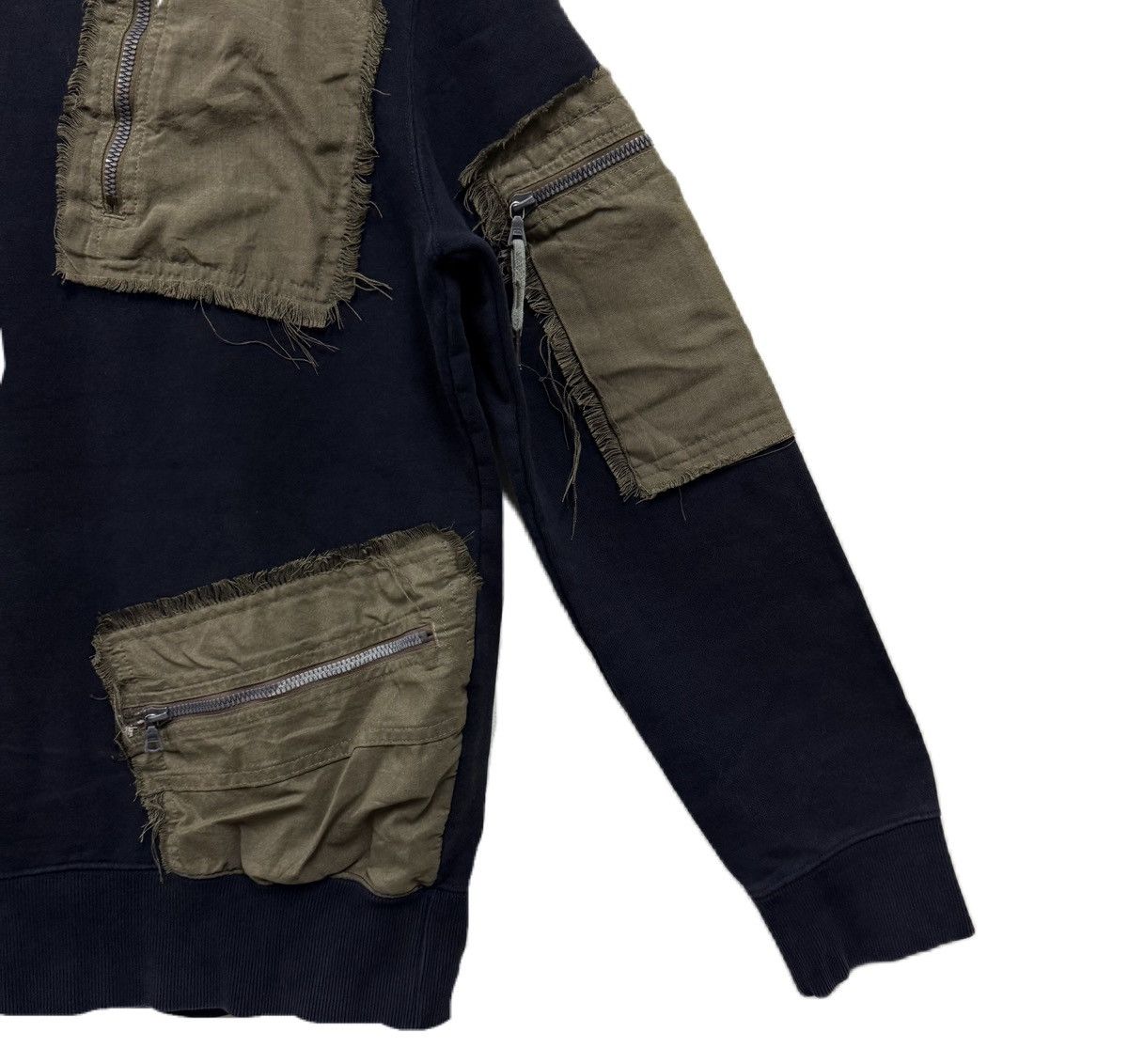 If Six Was Nine Tough jeansmith hoodie patchwork pullover Size US L / EU 52-54 / 3 - 5 Thumbnail