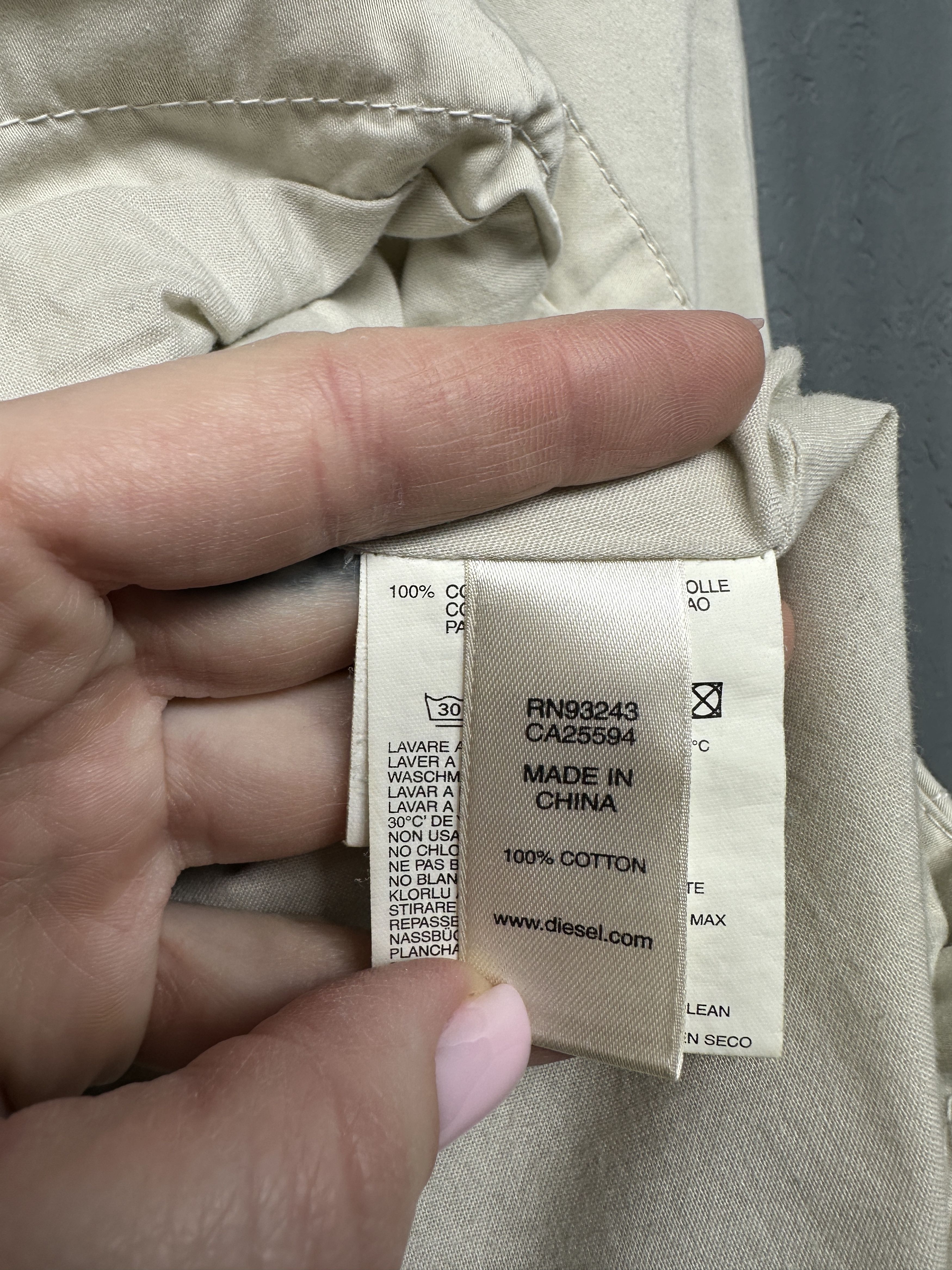 Diesel Diesel Clouds Womens Utility Jacket Size M / US 6-8 / IT 42-44 - 6 Thumbnail