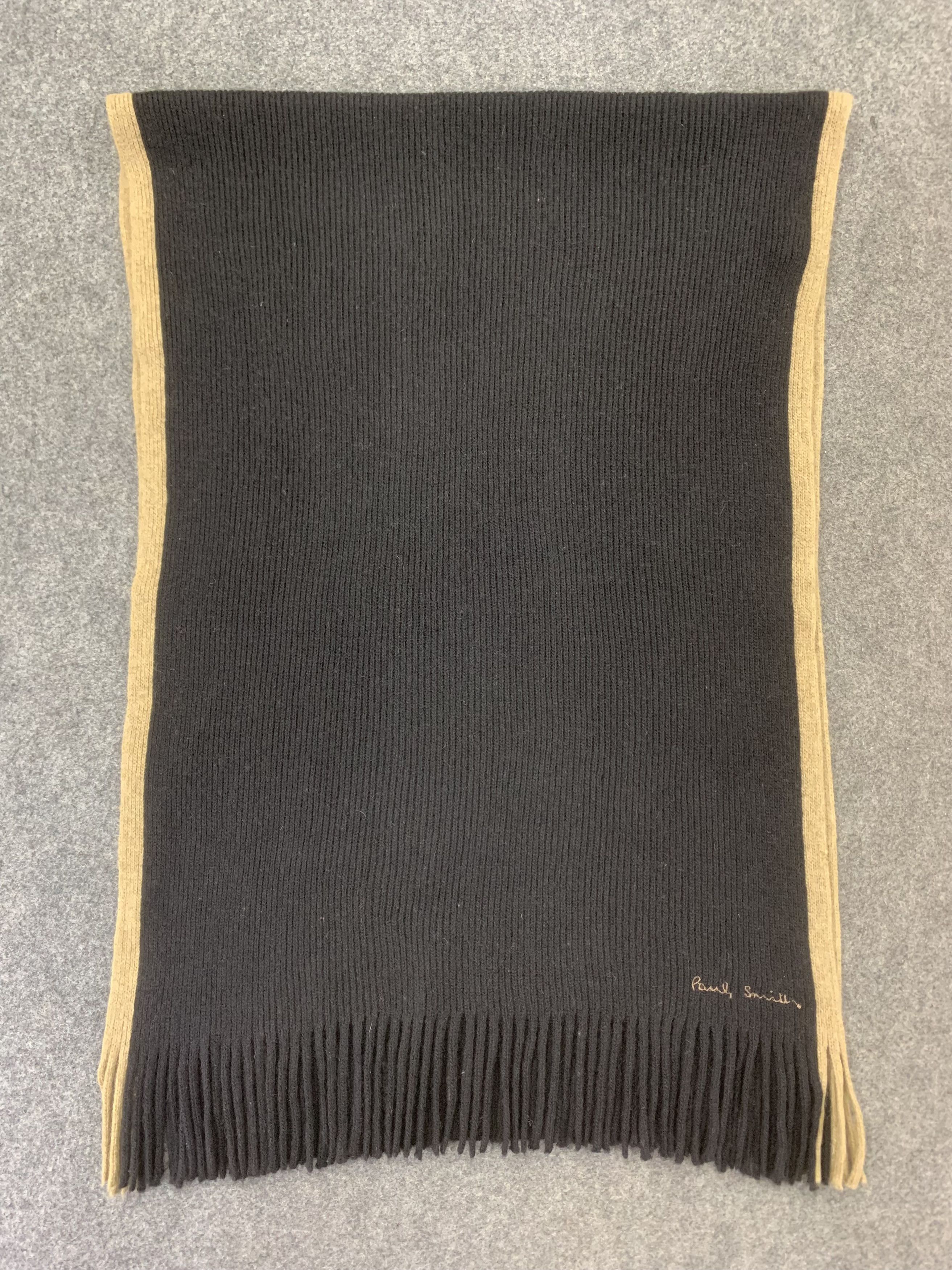 Paul Smith Paul Smith Scarf Wool Muffler Neck Wrap BL2086 Size ONE SIZE - 2 Thumbnail