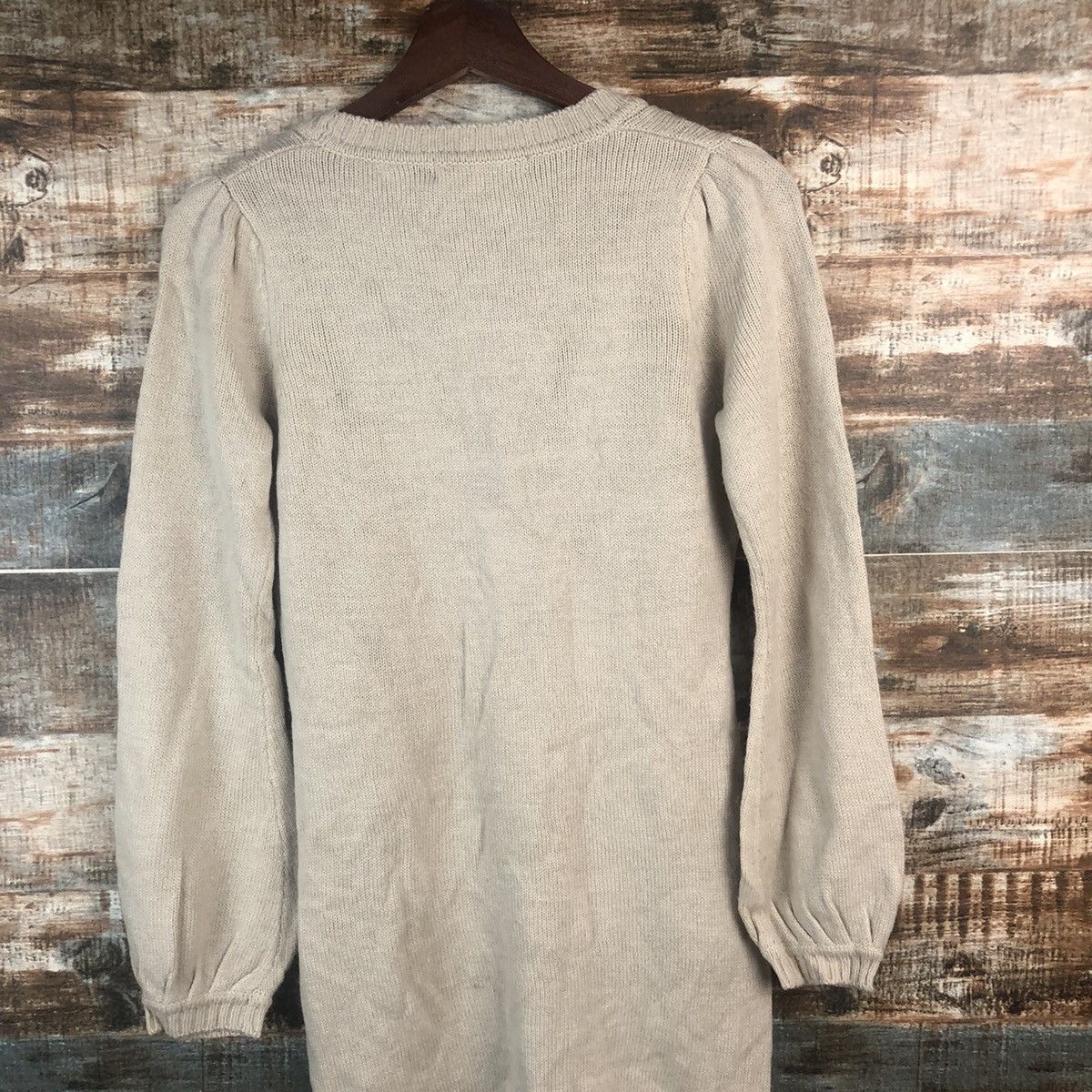 Homespun Knitwear × Japanese Brand DL Know Beans Brown Long Cardigan Kntwear #C539 Size XS / US 0-2 / IT 36-38 - 13 Thumbnail