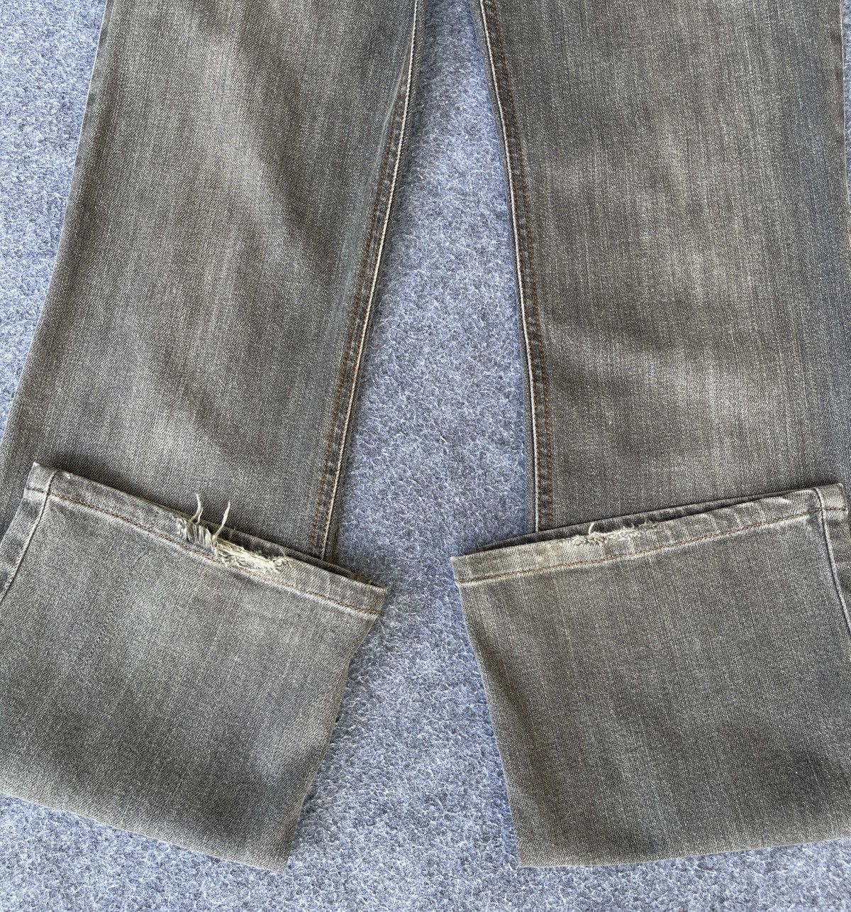 Gucci Vintage🔥Gucci🔥Flared Elastane Denim Y2k Size 29" - 18 Thumbnail