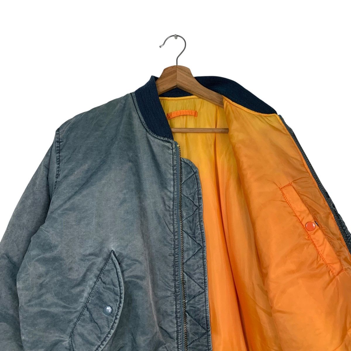 Vintage Vintage MA1 Bomber Jacket Flight Jacket #2127-C93 Size US M / EU 48-50 / 2 - 12 Thumbnail