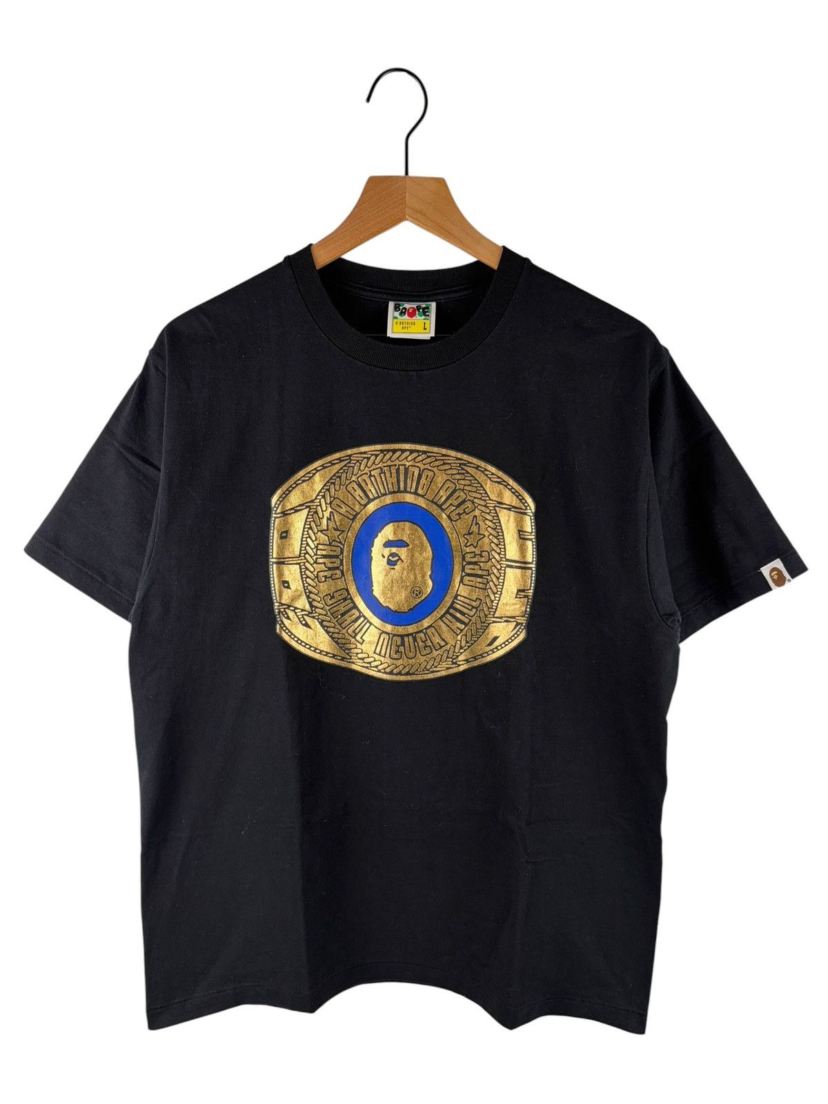 Bape FW24 BAPE Foil College Ring Bapec Tee Size US L / EU 52-54 / 3 - 1 Thumbnail